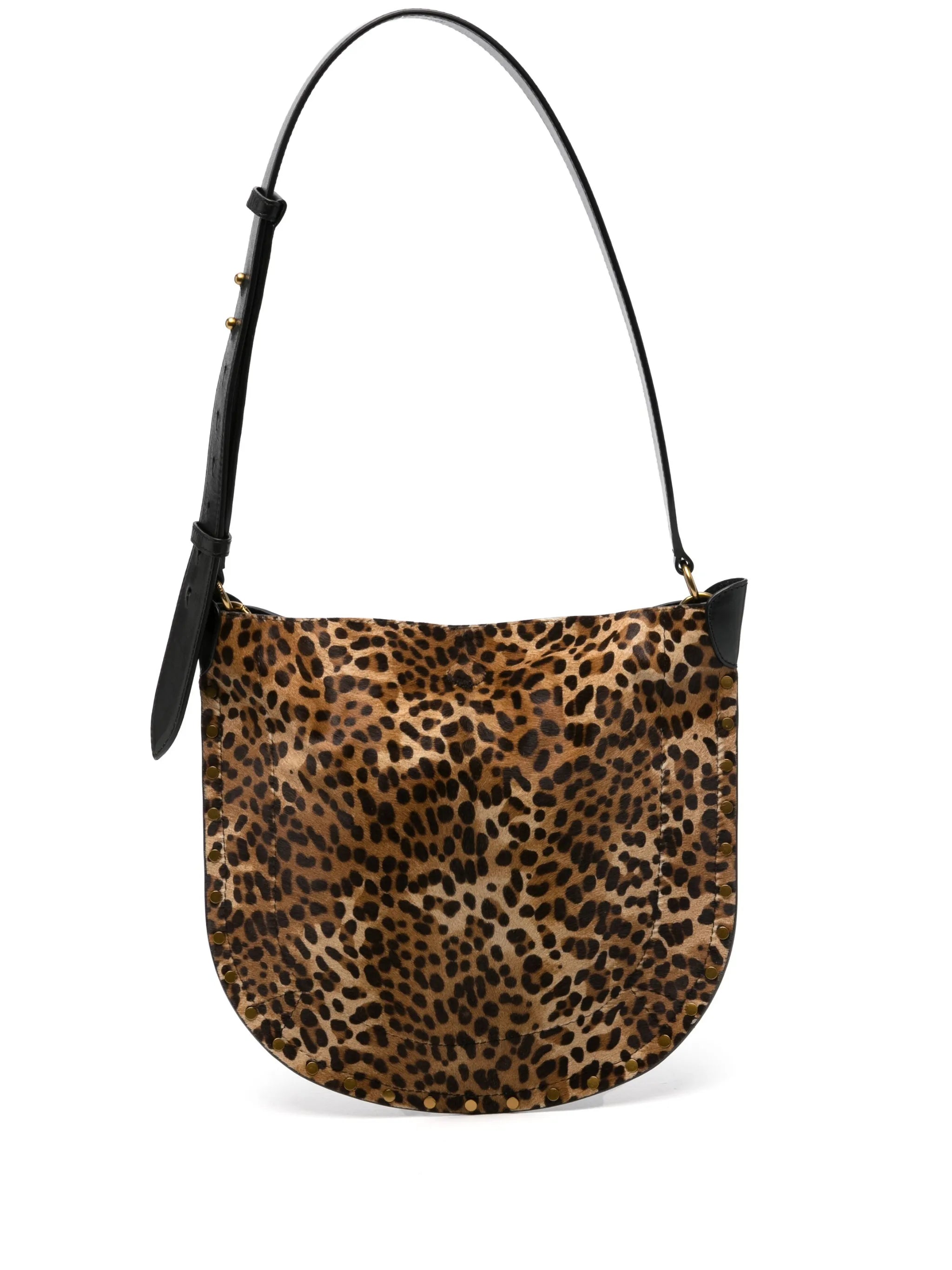 Oskan Soft leopard-print shoulder bag