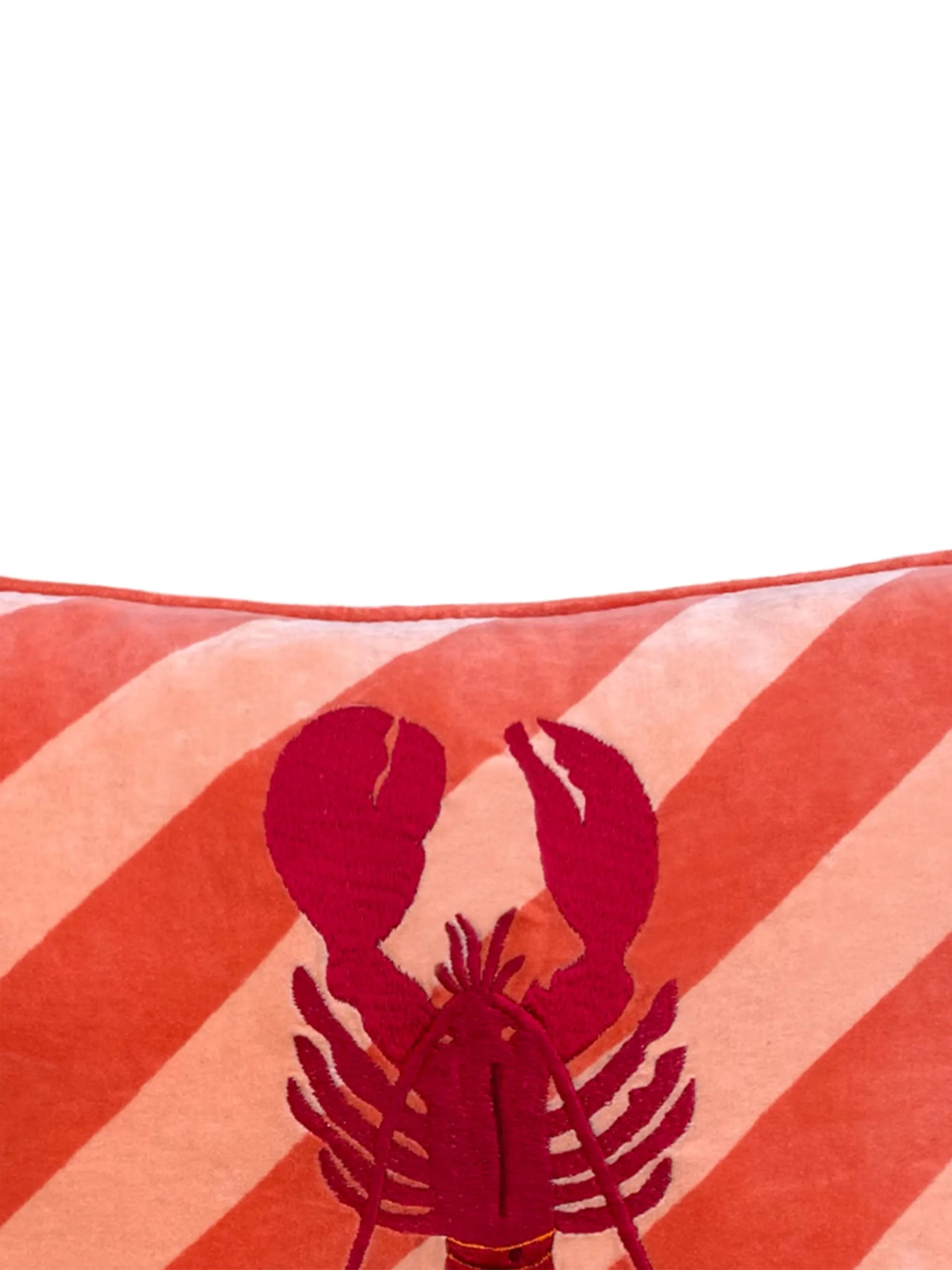 Lobster striped cushion (60cm x 40cm)