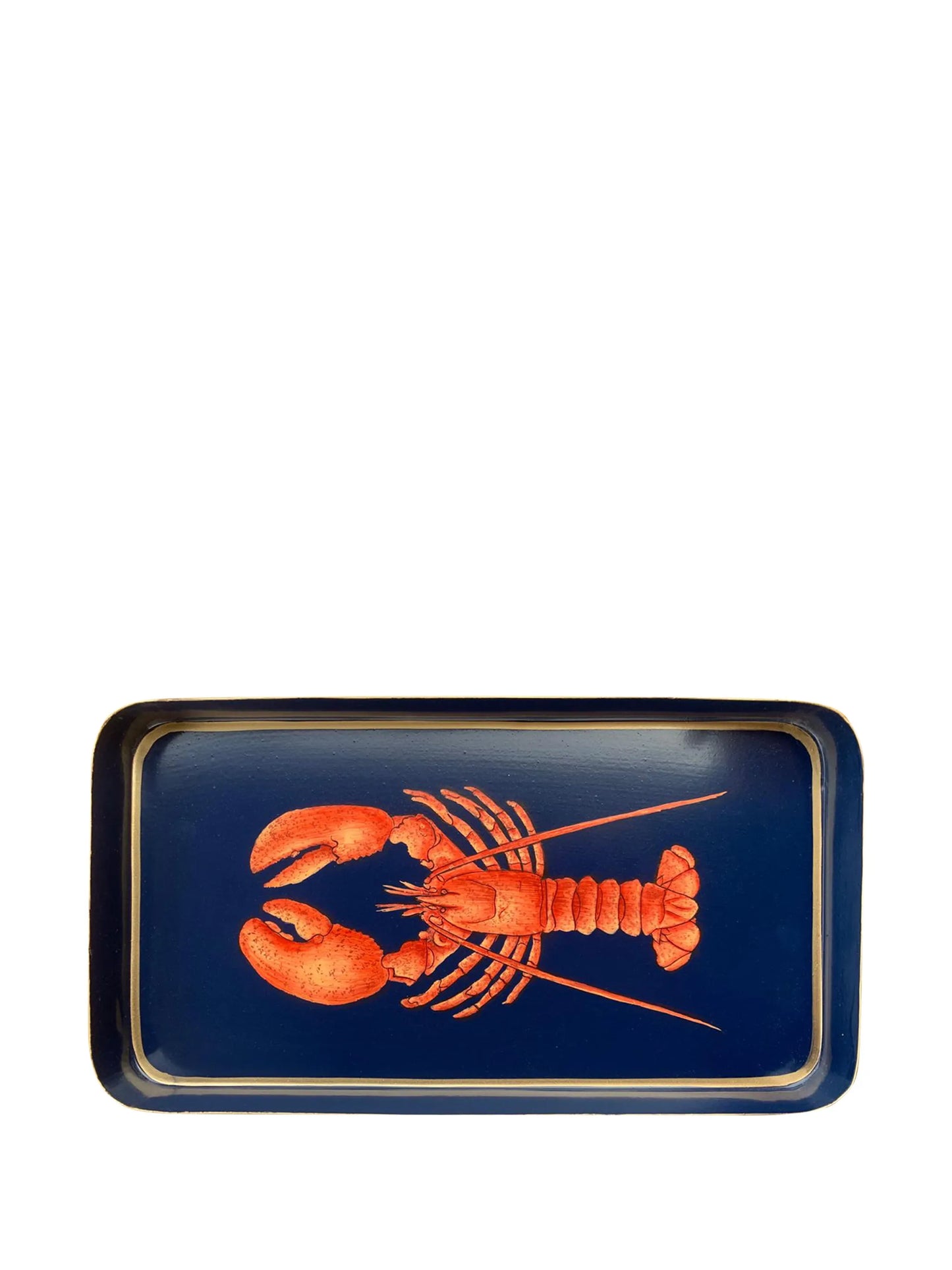 Fauna Lobster metal tray (32cm, x 17cm)