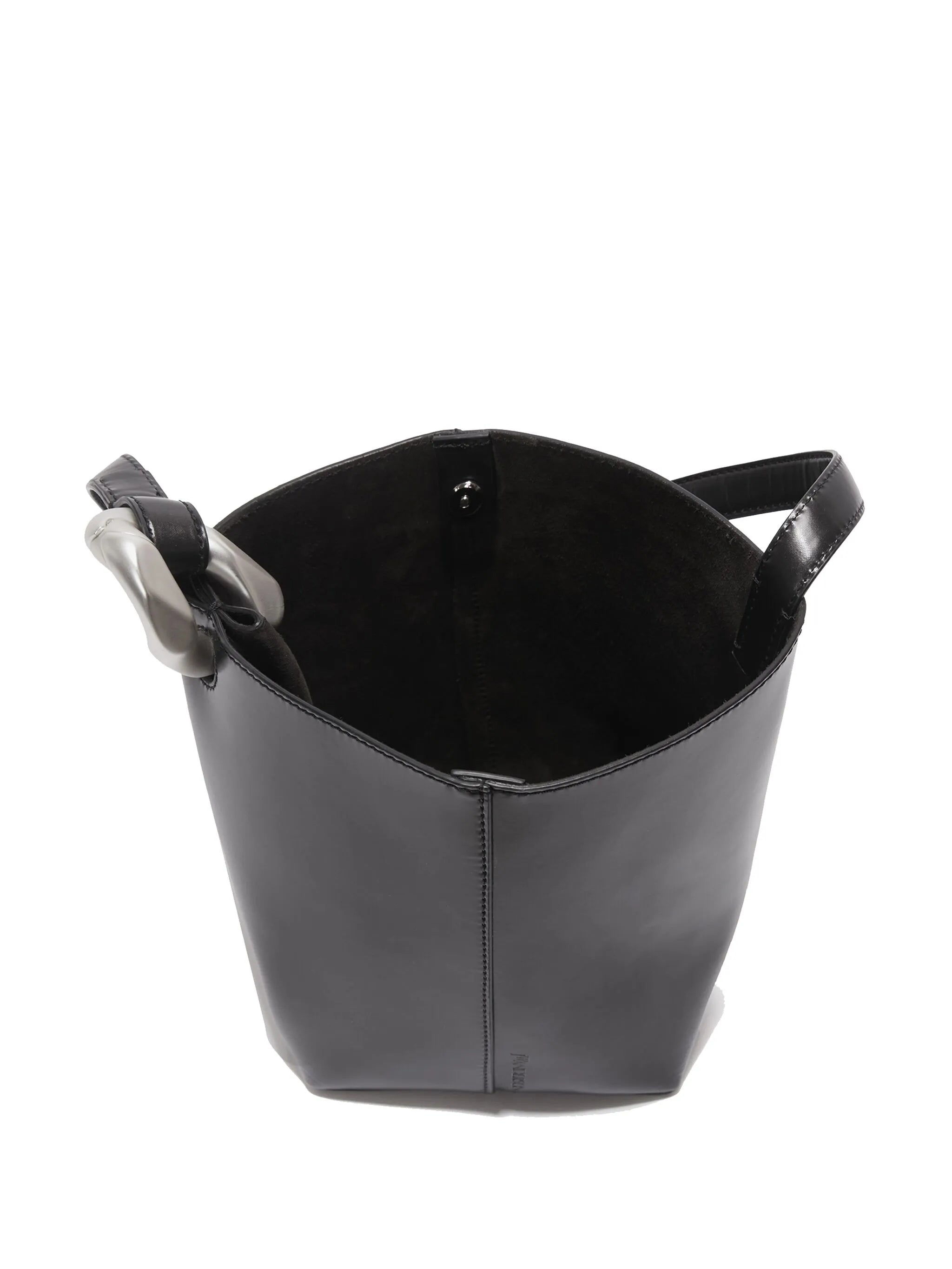 small Corner leather bucket bag