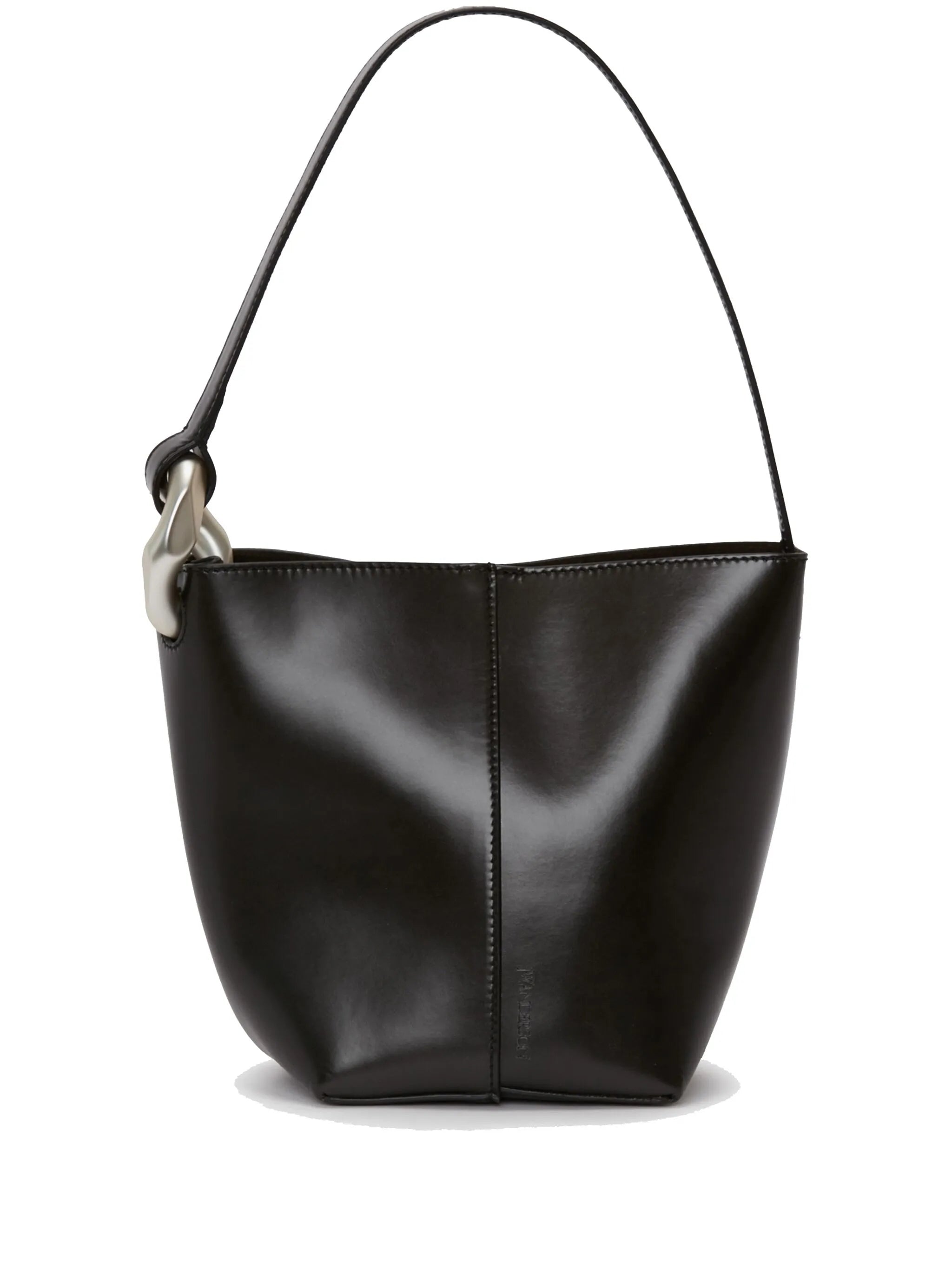 small Corner leather bucket bag