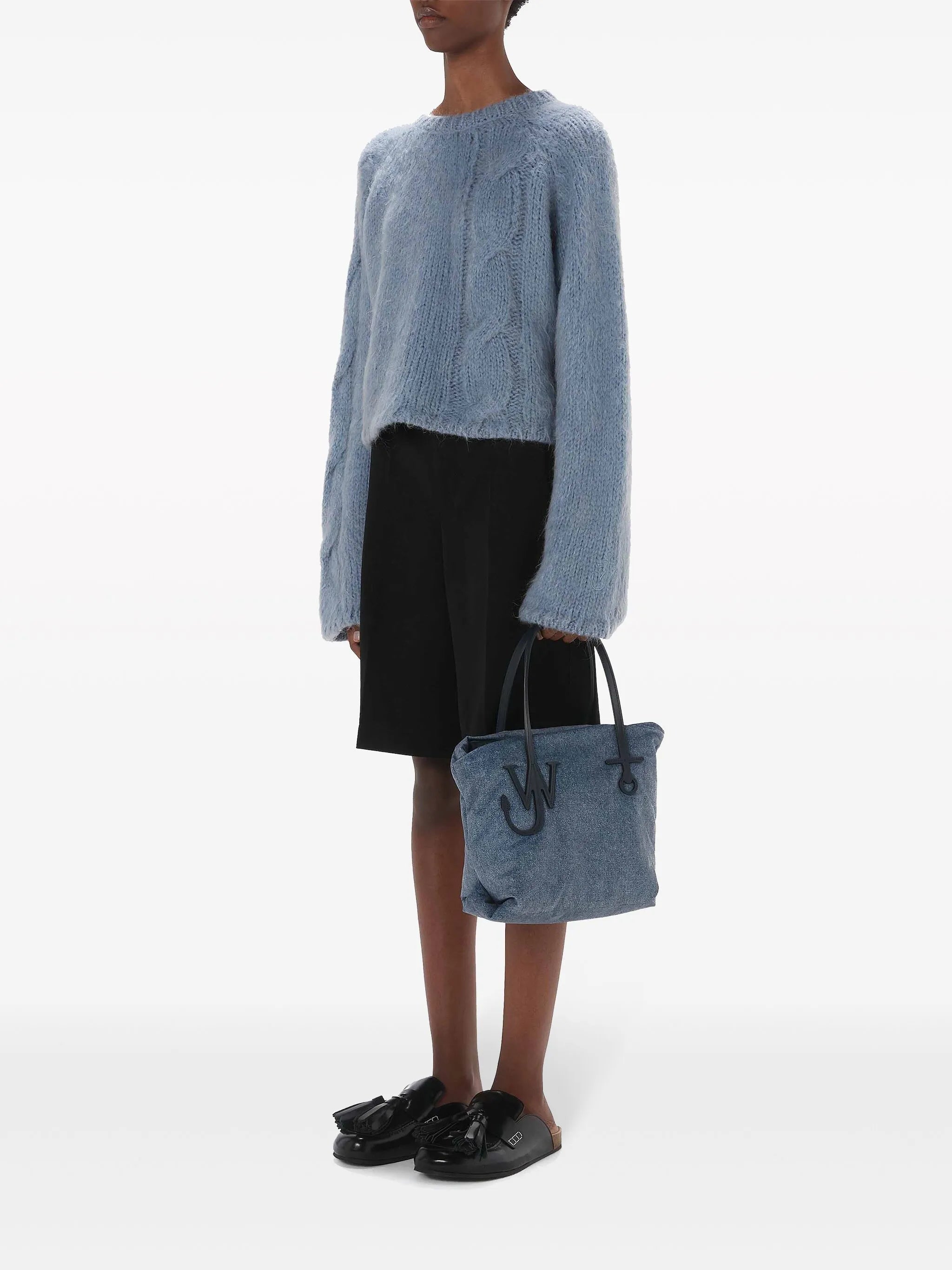 small Anchor padded tote bag