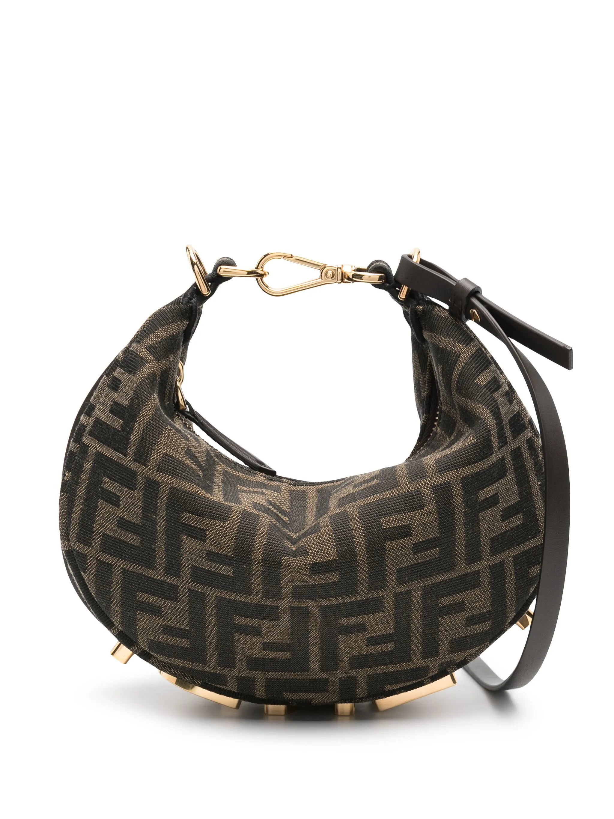 mini Fendigraphy jacquard shoulder bag