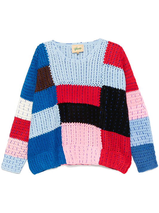 patchwork sweater