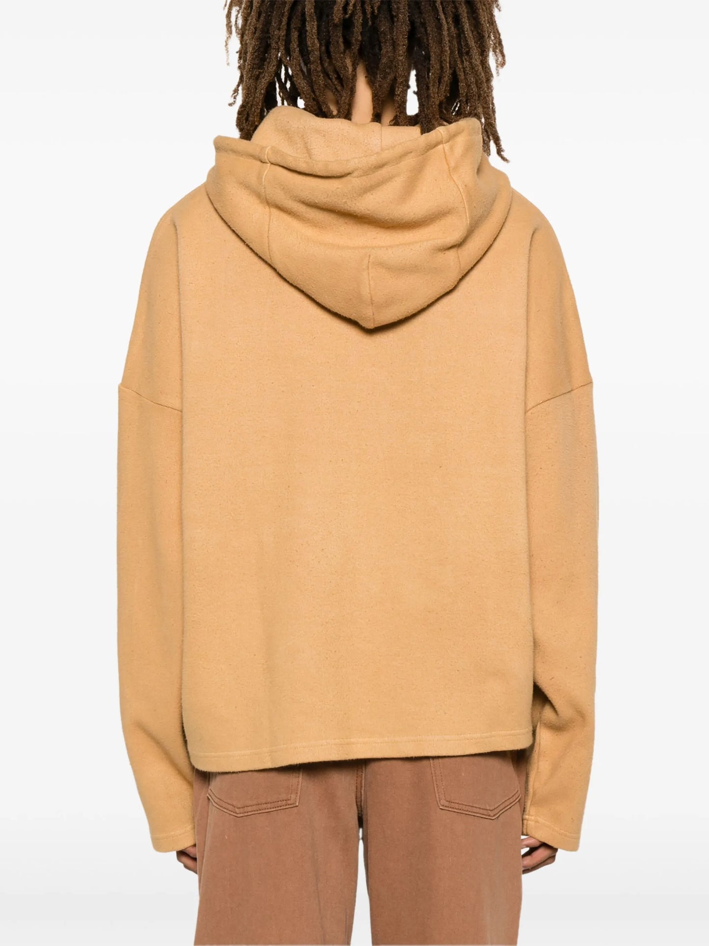 motif-embroidered hoodie