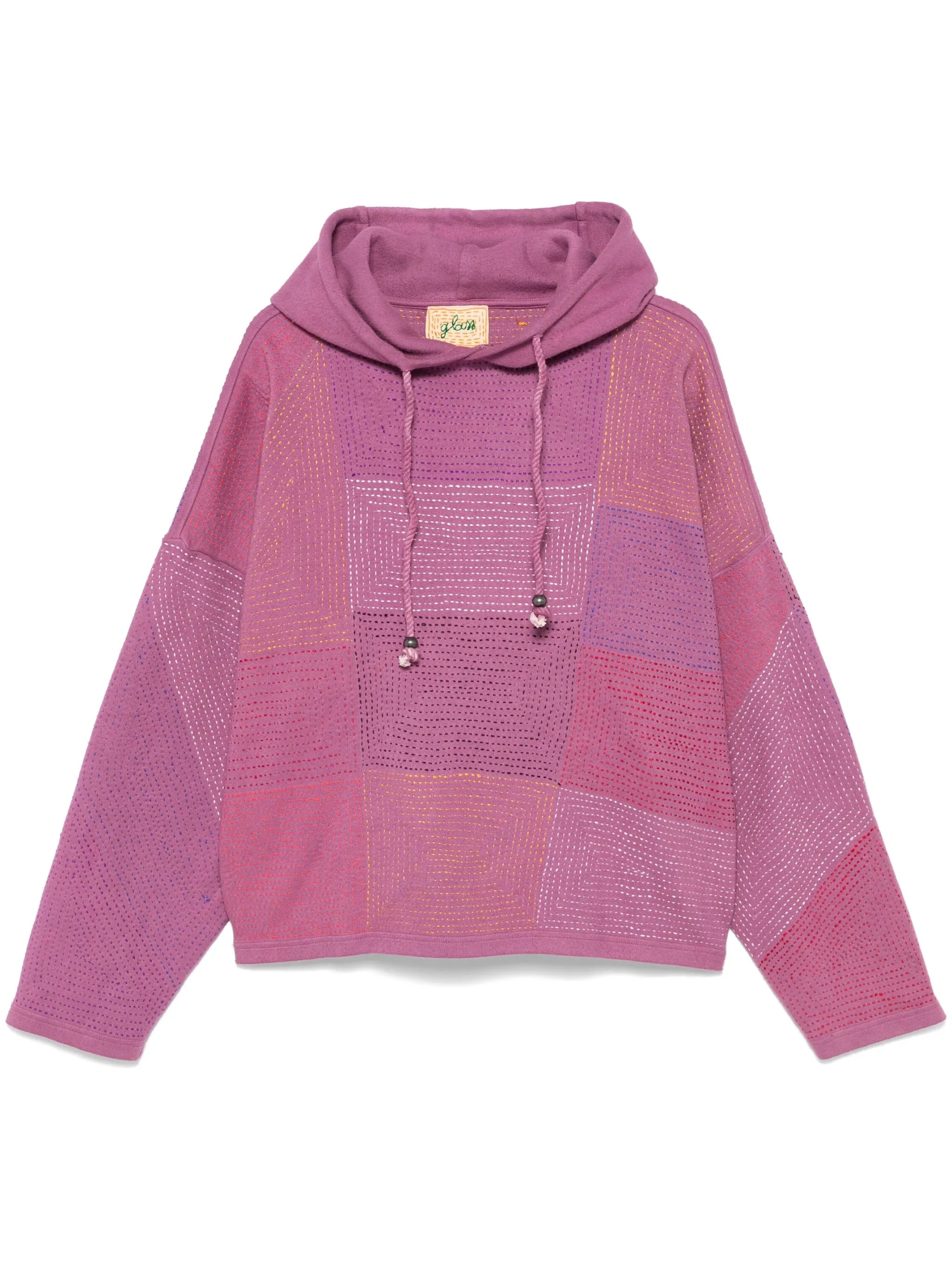 decorative-stitching hoodie