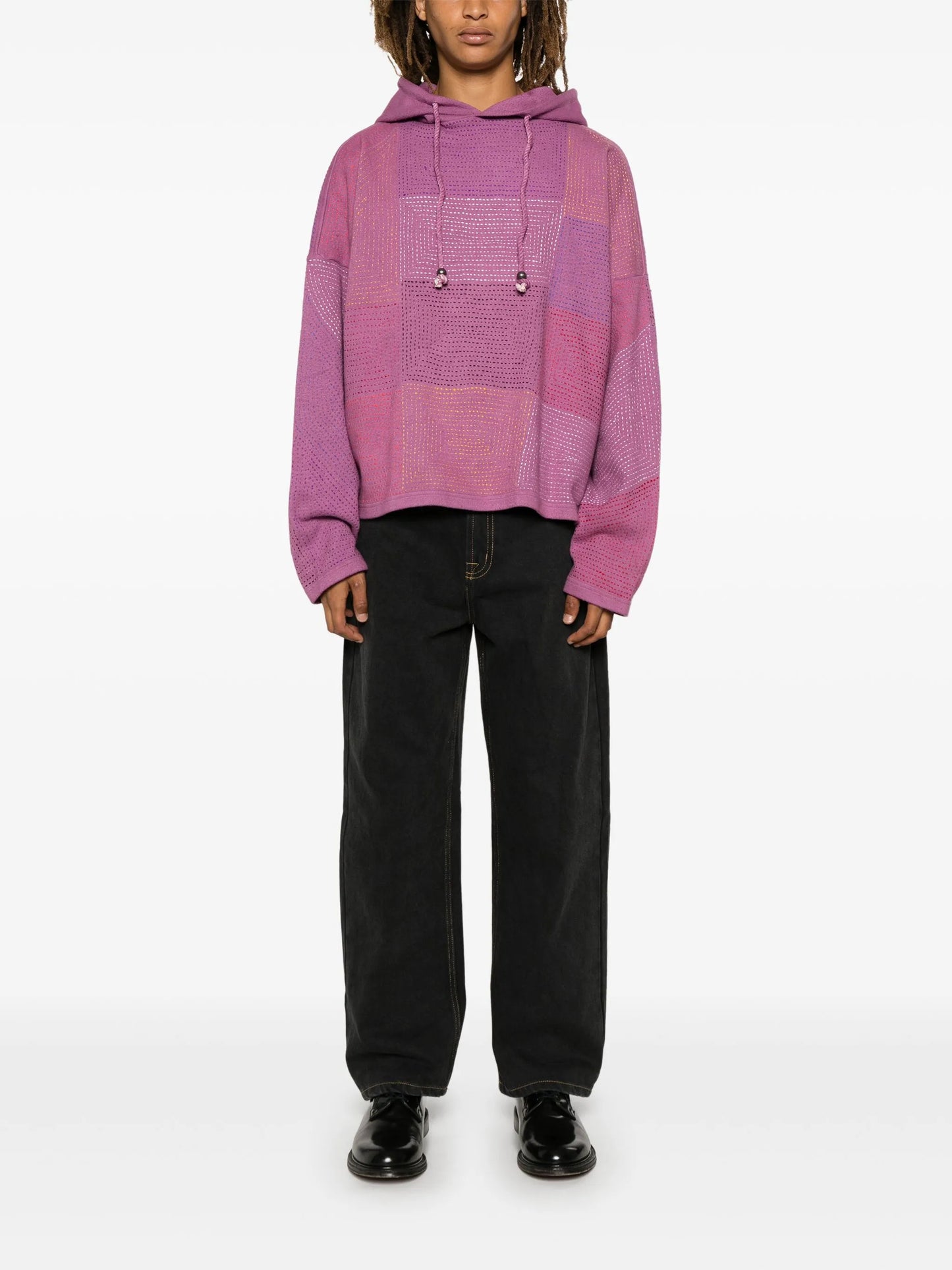 straight-leg jeans