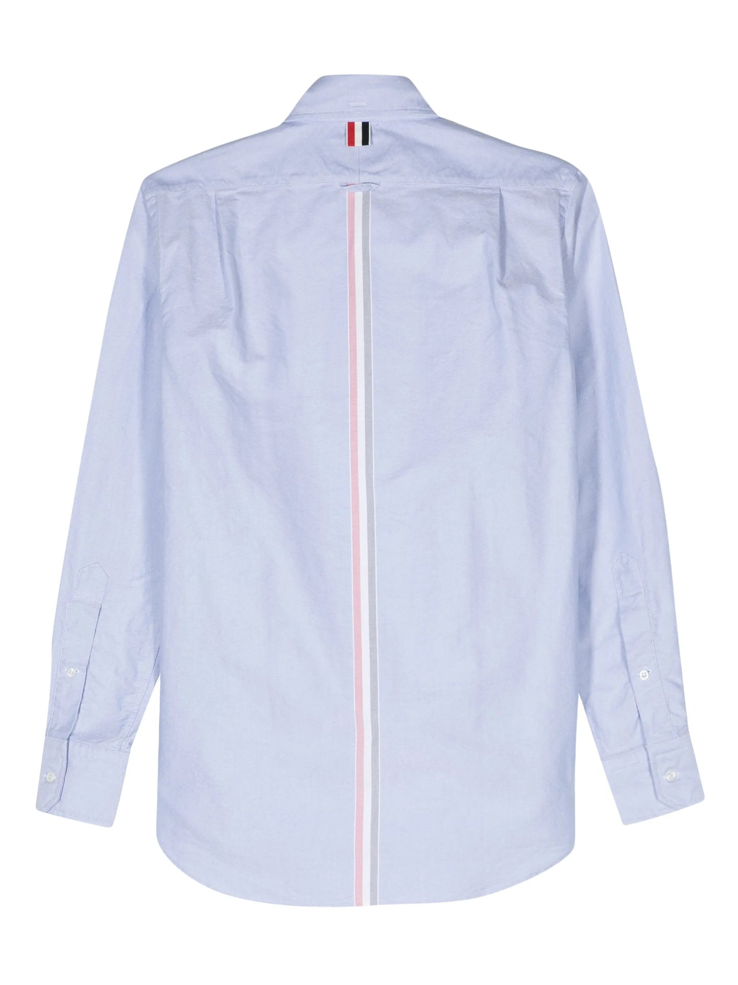 button-down collar cotton shirt