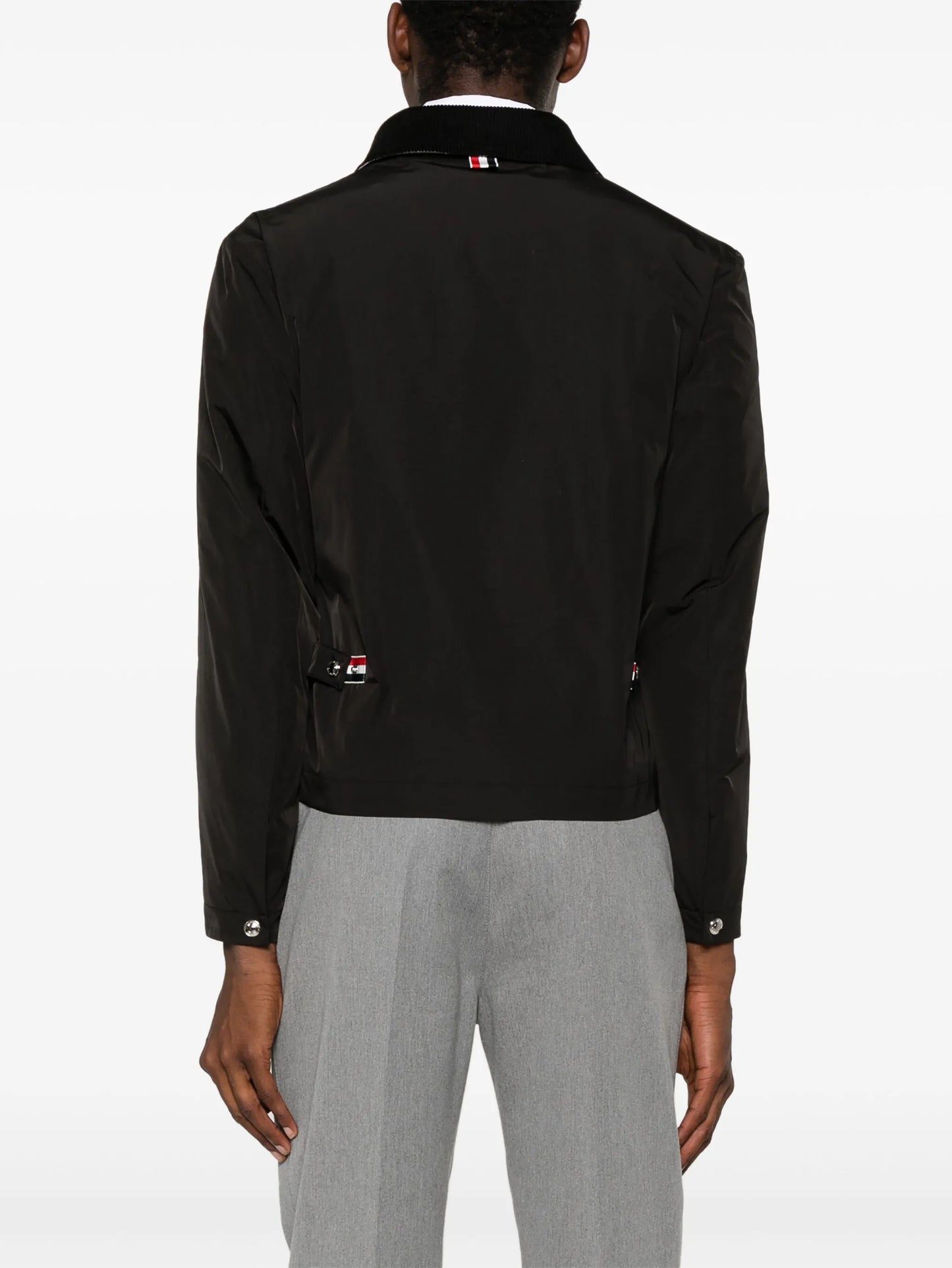 zip-up padded jacket
