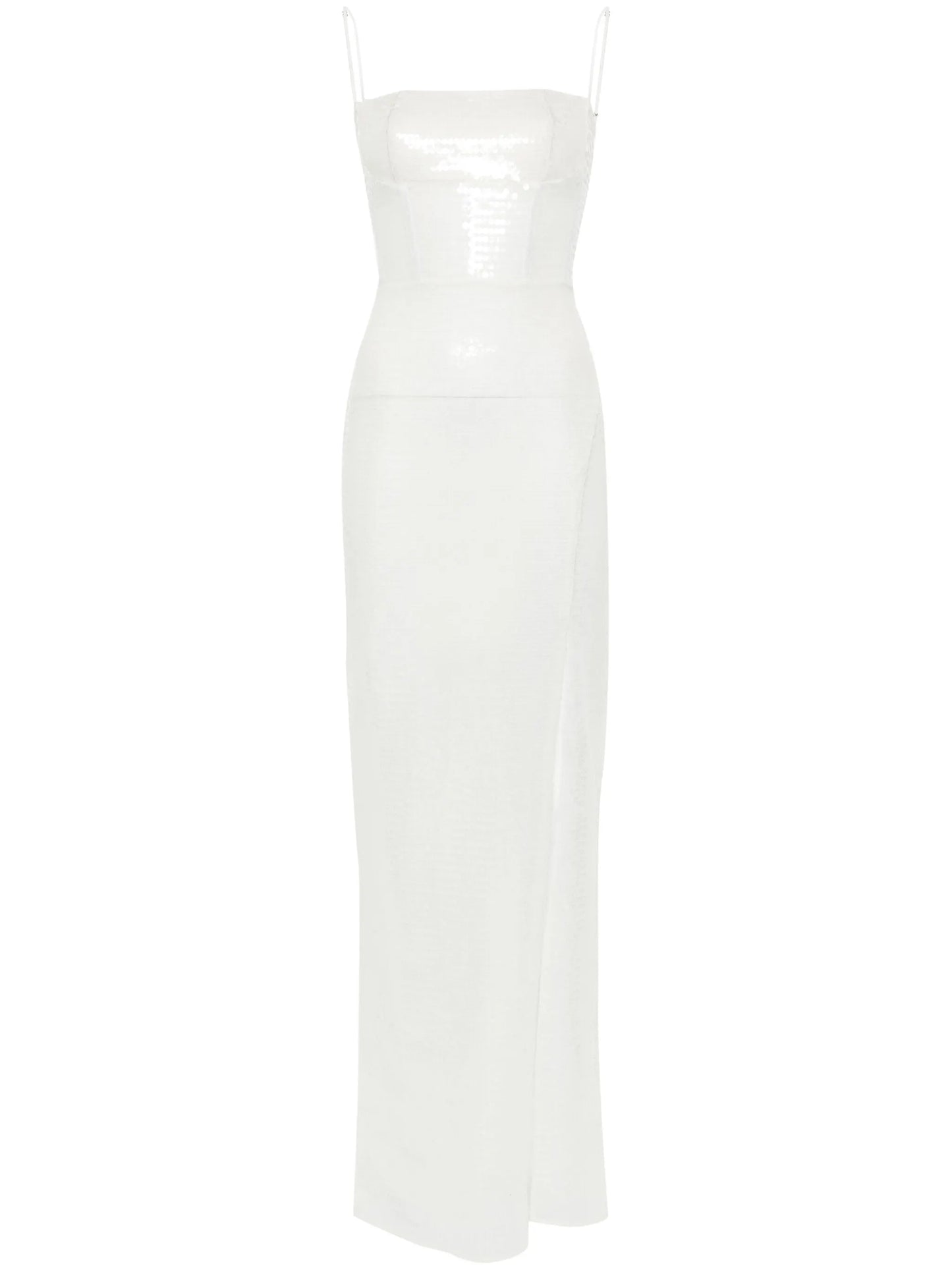 sequinned maxi dress