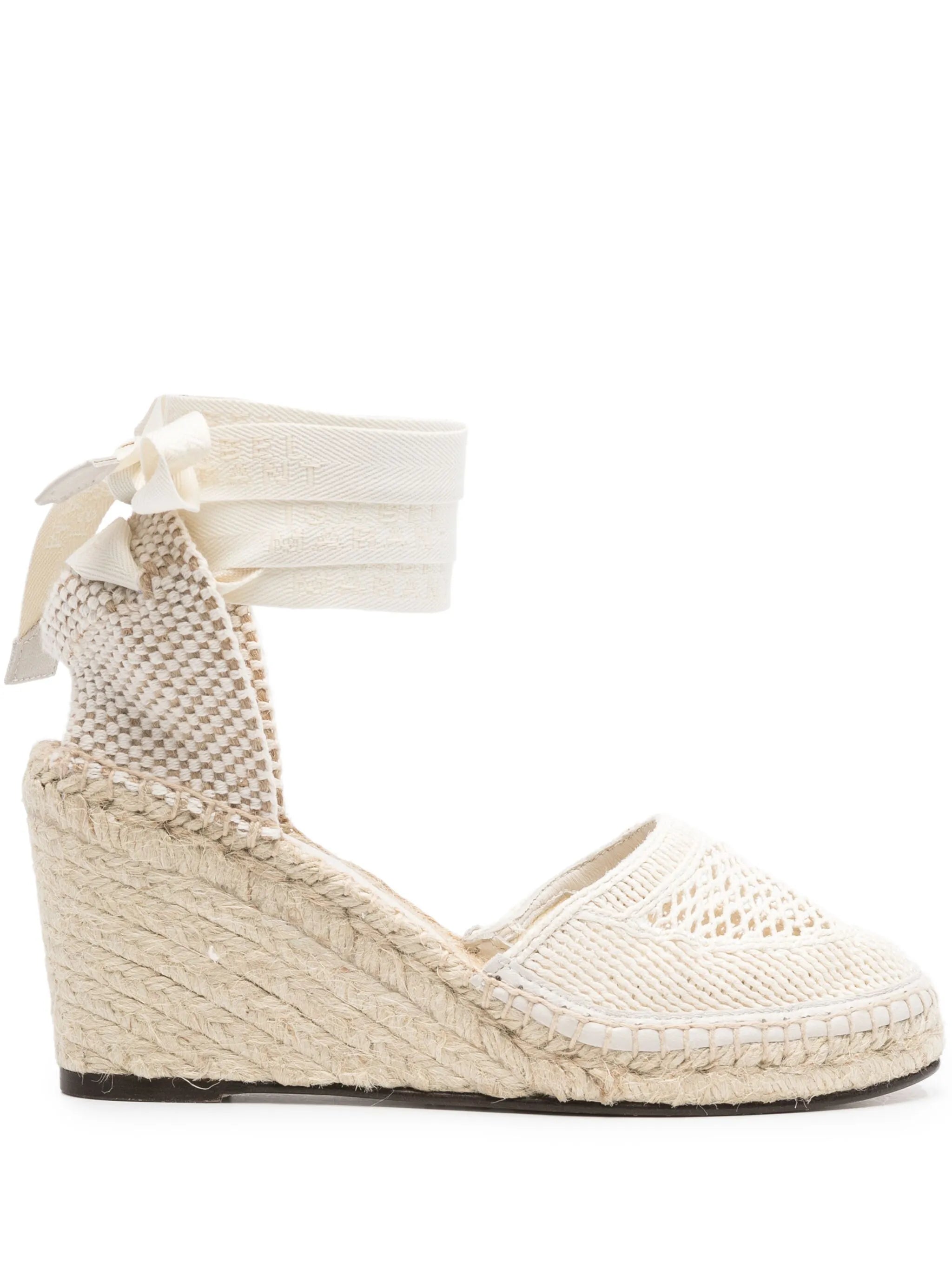 Alfafi 80mm crochet espadrilles