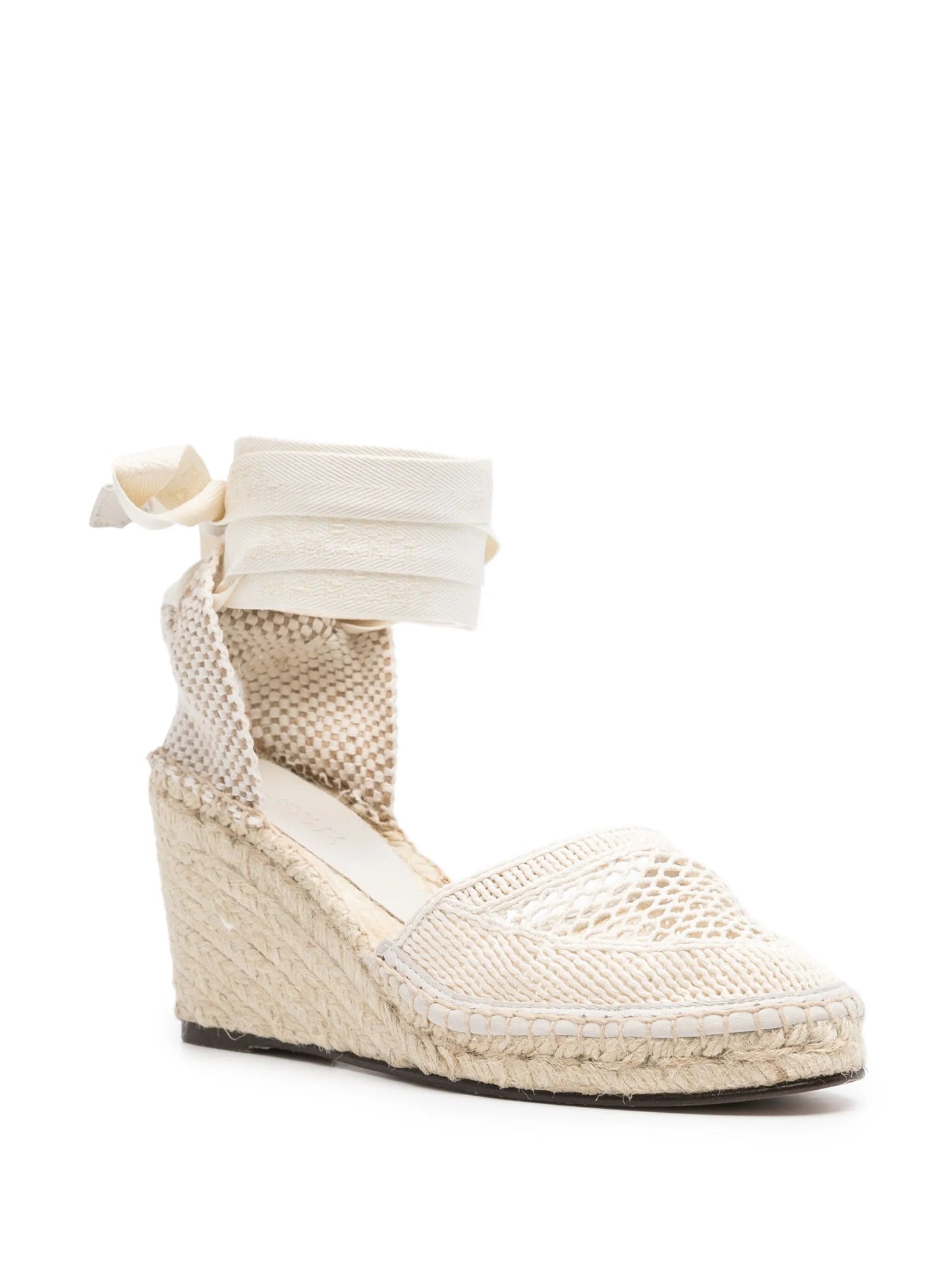 Alfafi 80mm crochet espadrilles