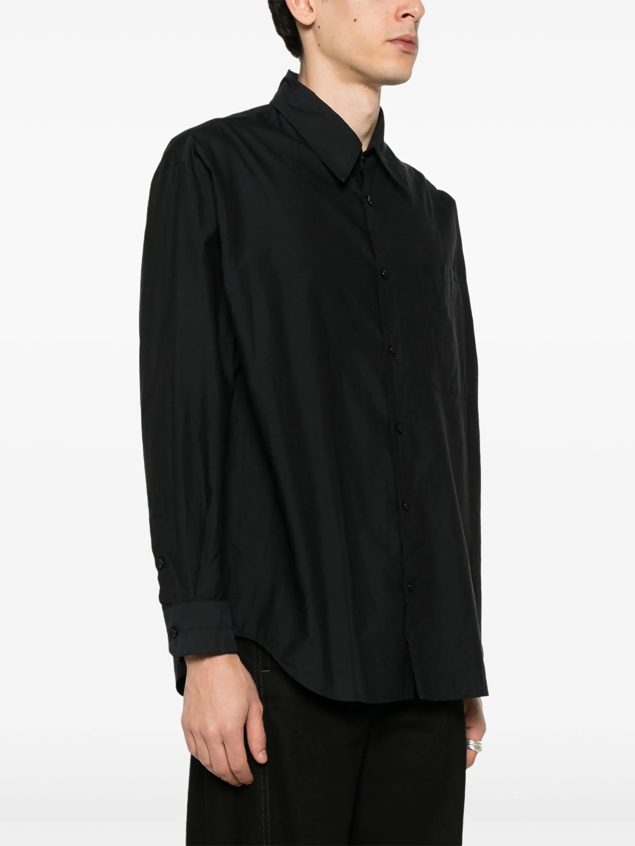 double-pocket shirt