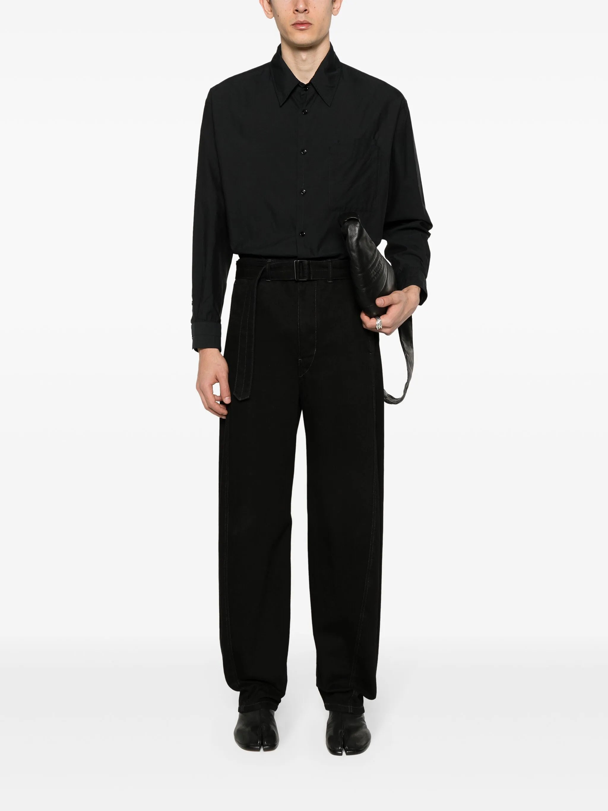 double-pocket shirt