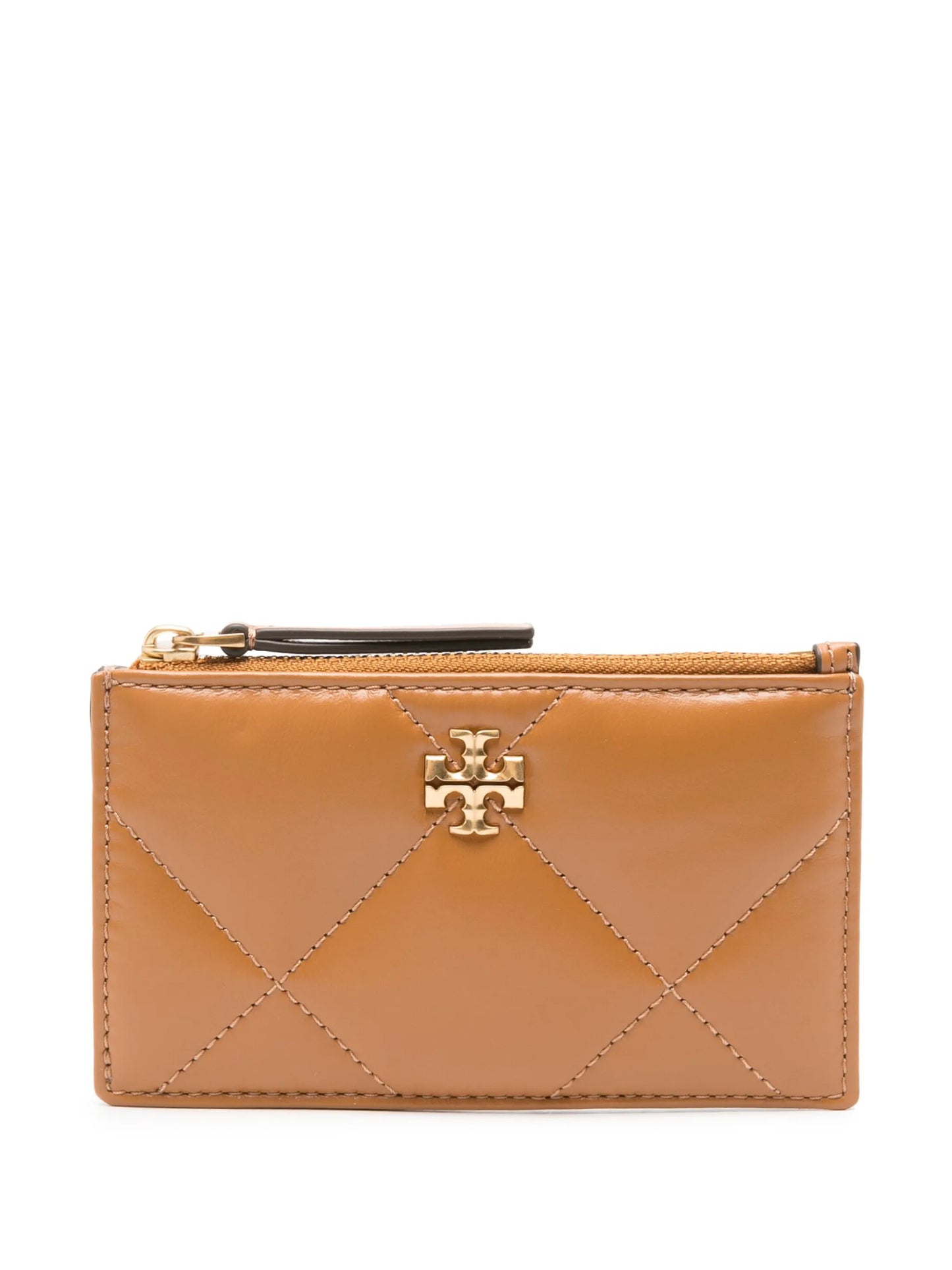 Kira diamond-quilted cardholder