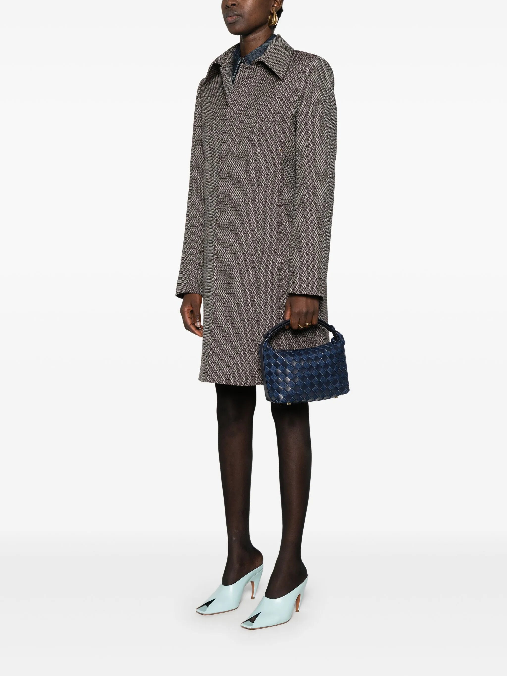 mini Wallace Intrecciato tote bag