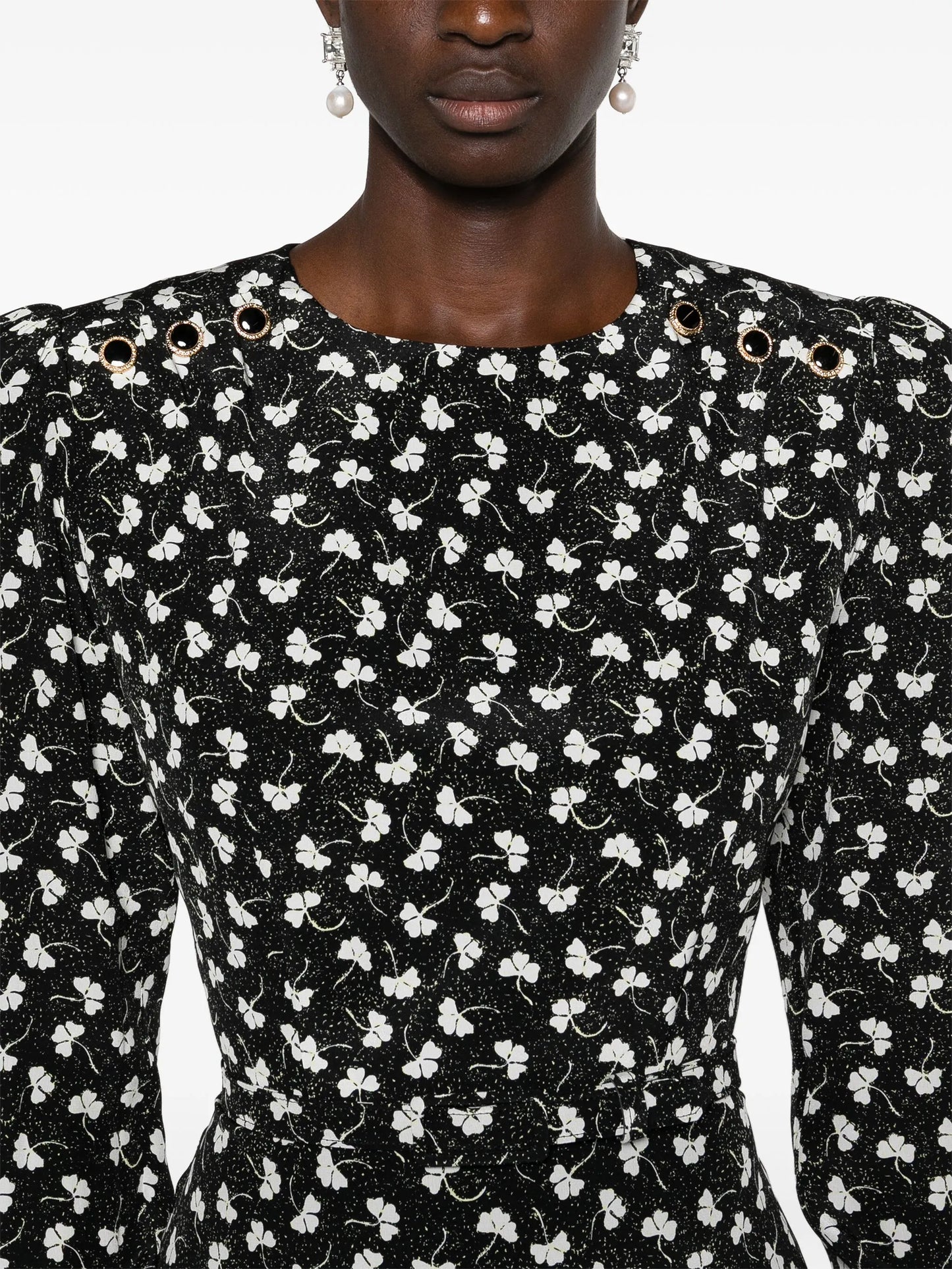 belted silk minidress