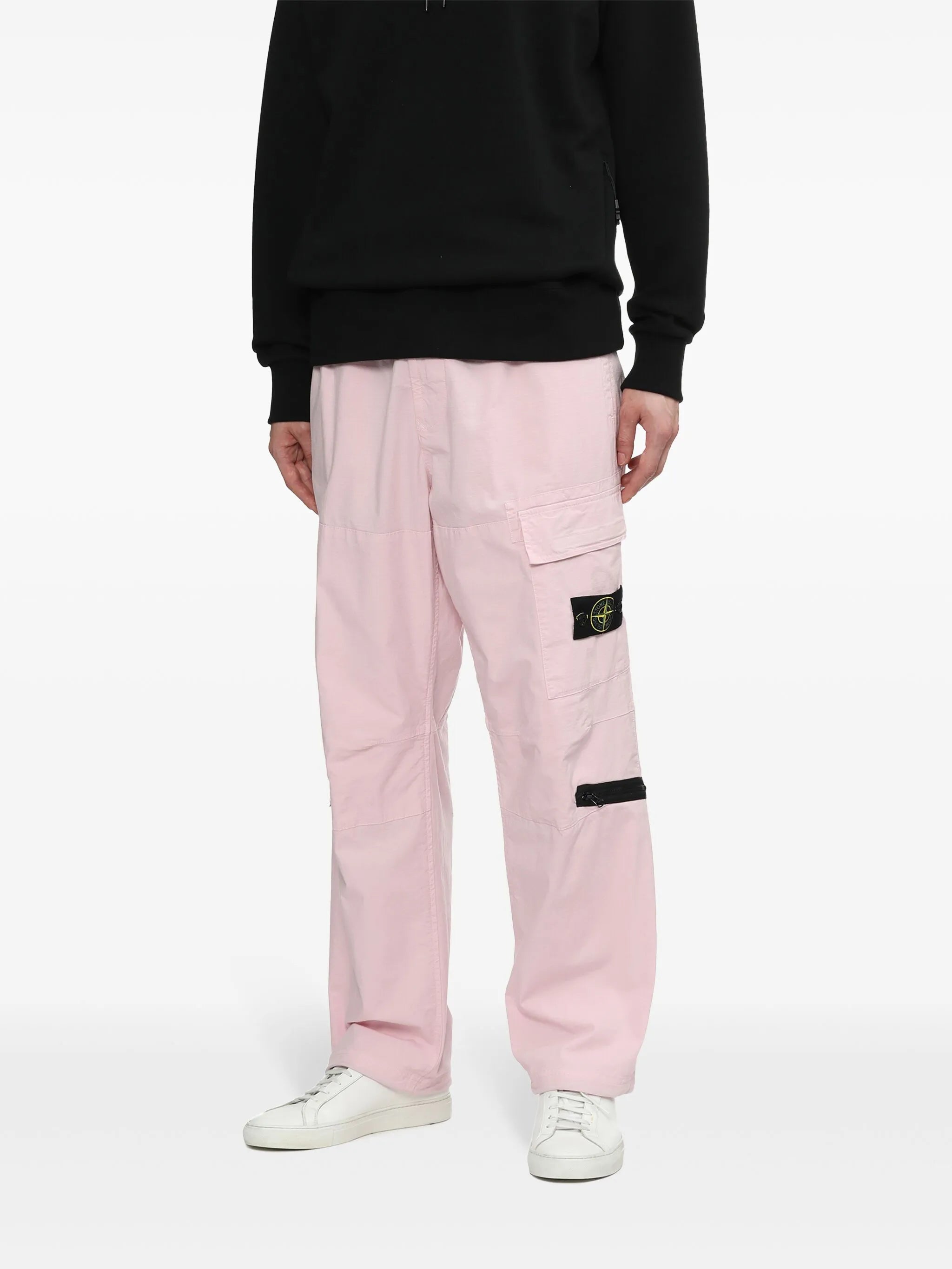 Compass-badge track pants