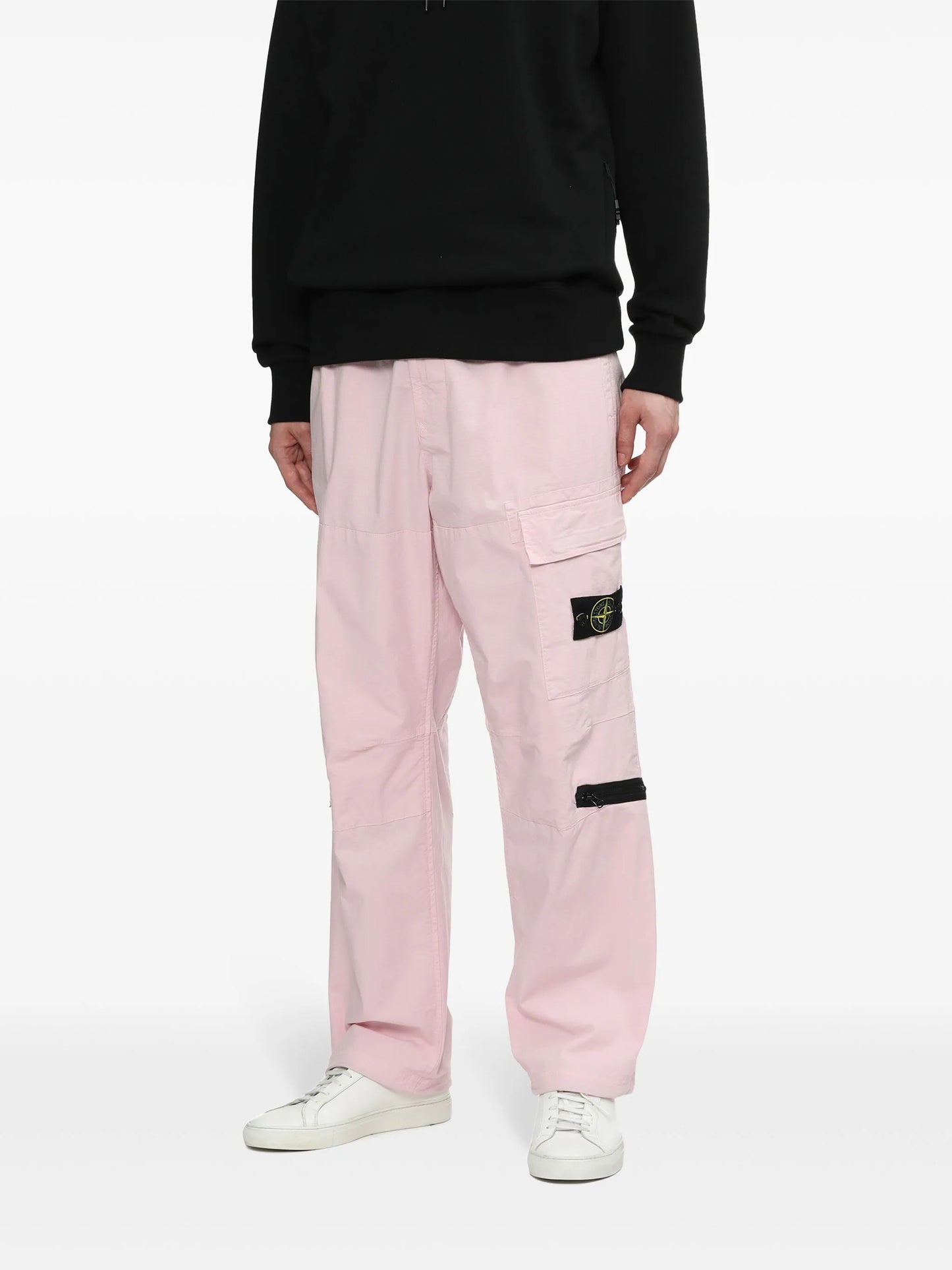 Compass-badge track pants
