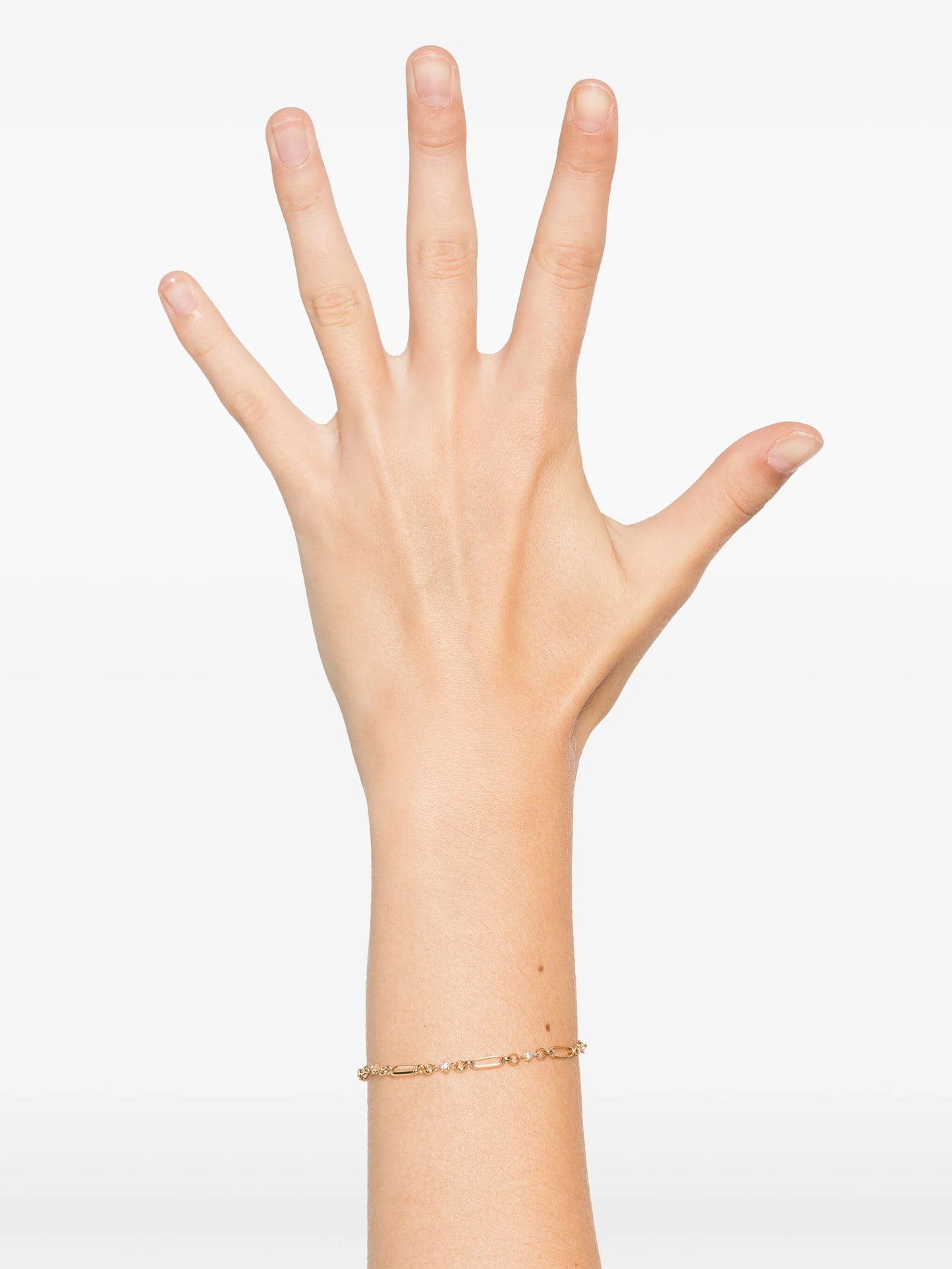 14kt yellow gold medium chain bracelet