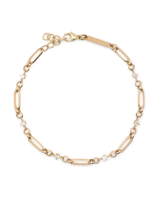 14kt yellow gold medium chain bracelet