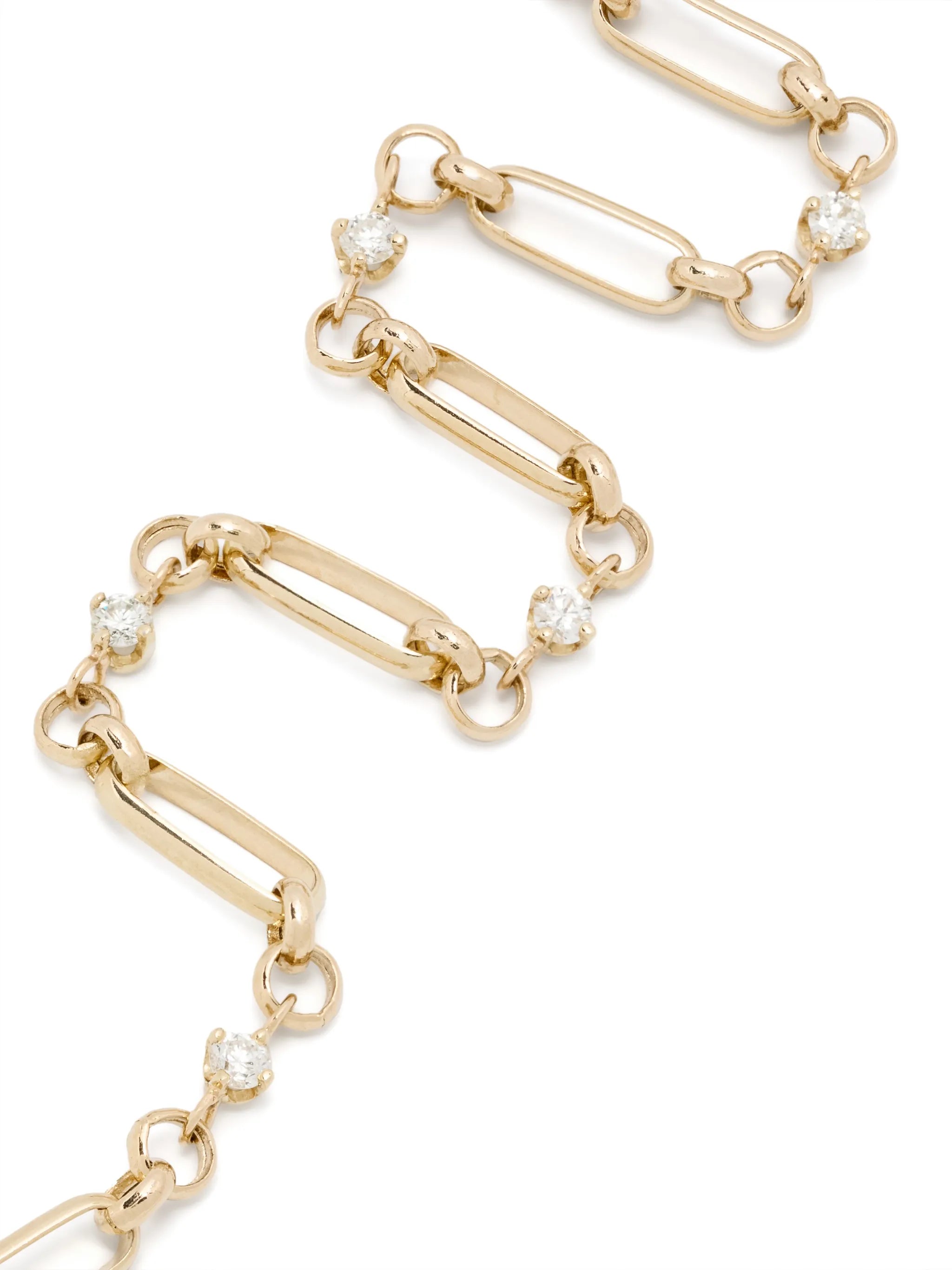 14kt yellow gold medium chain bracelet