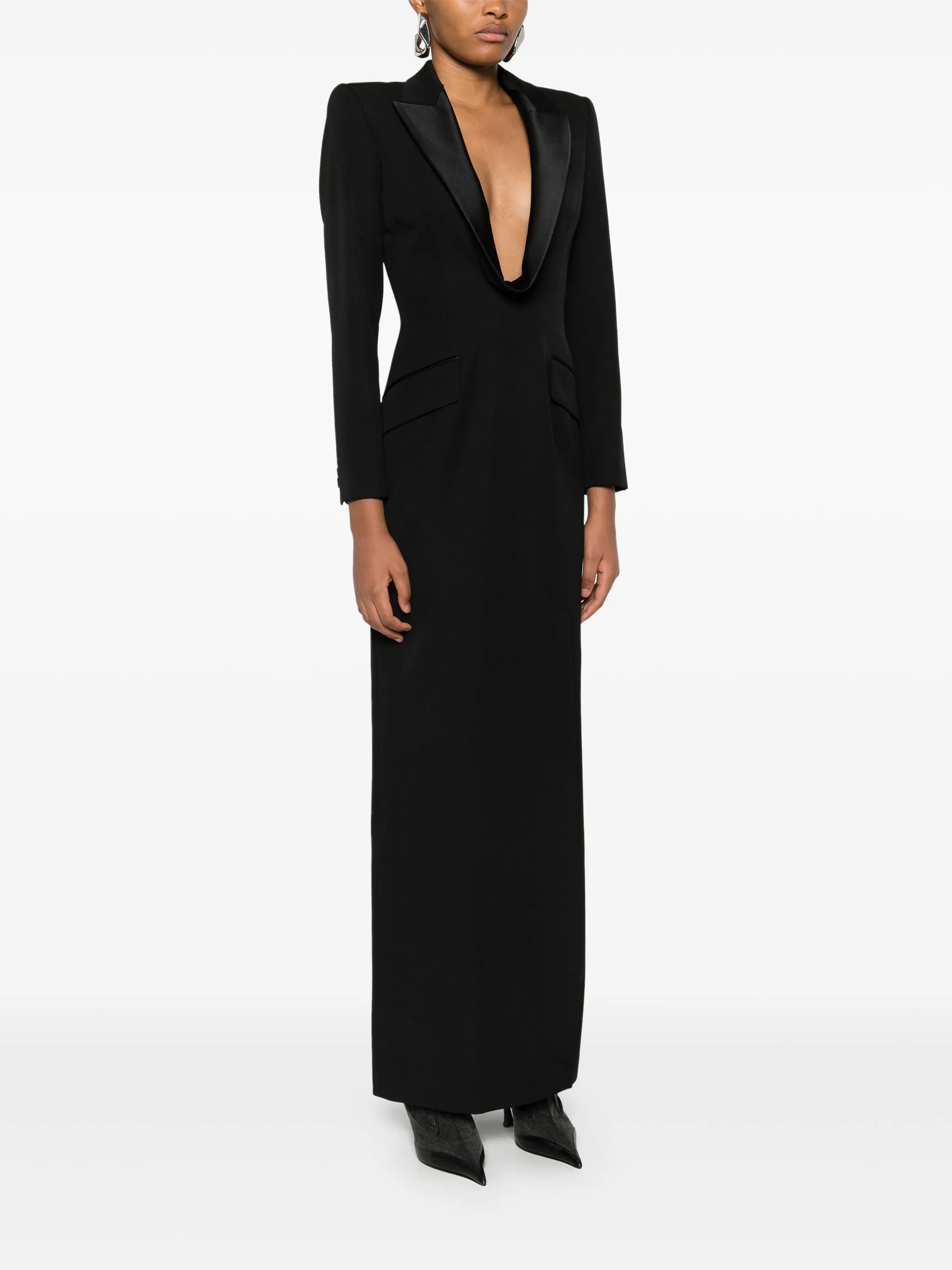 long jacket dress