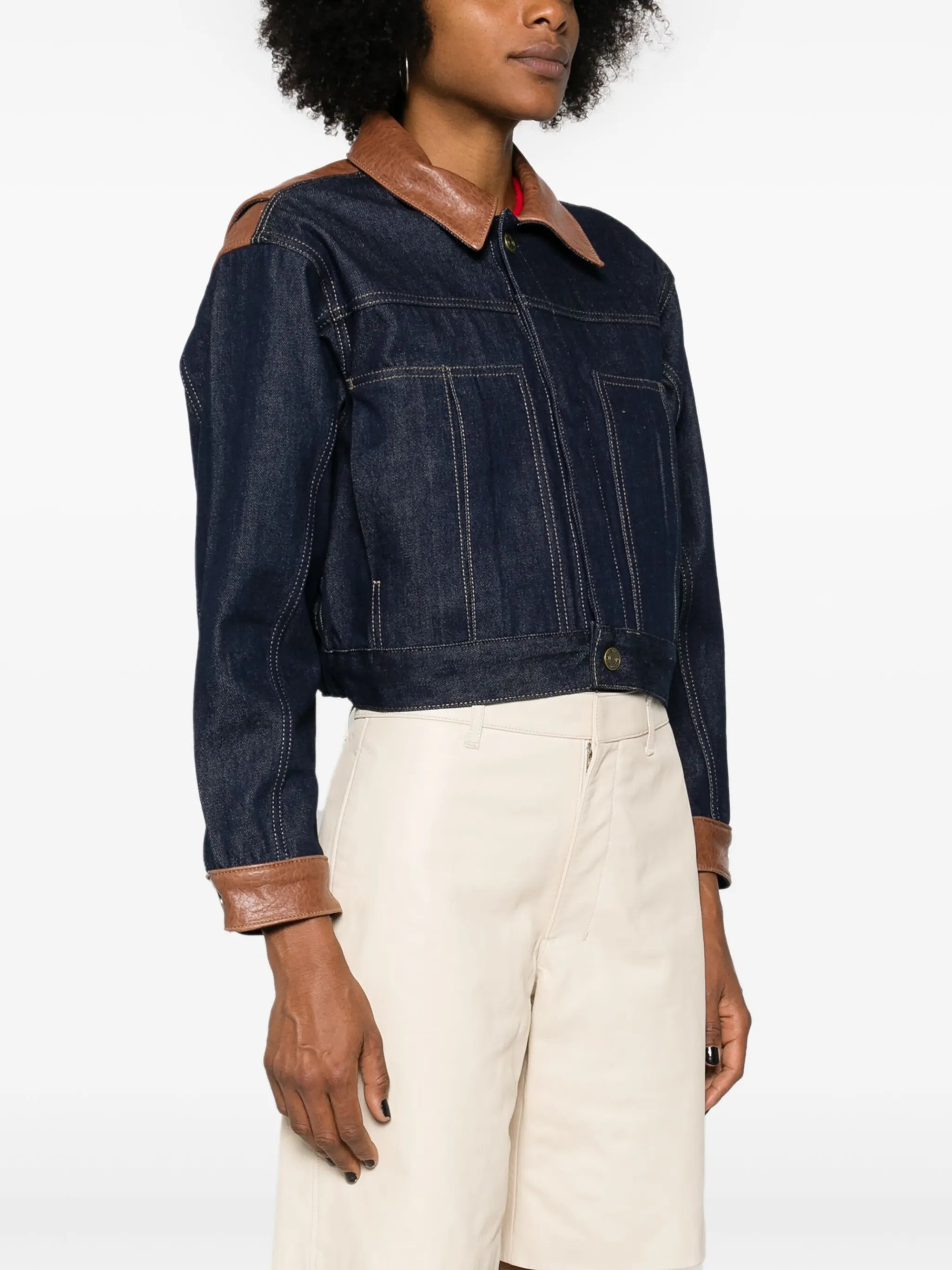 Atelier panelled shirt jacket