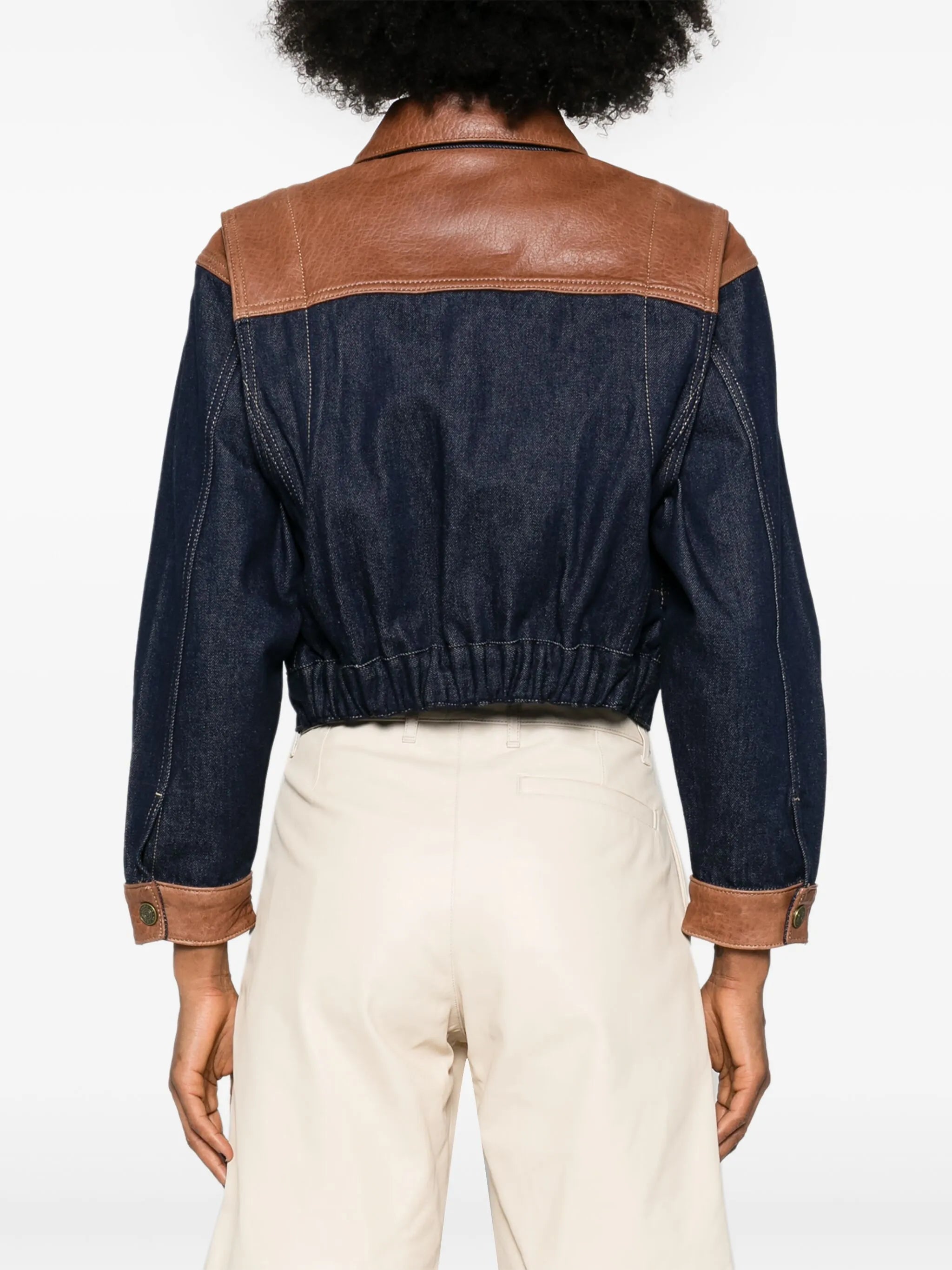 Atelier panelled shirt jacket