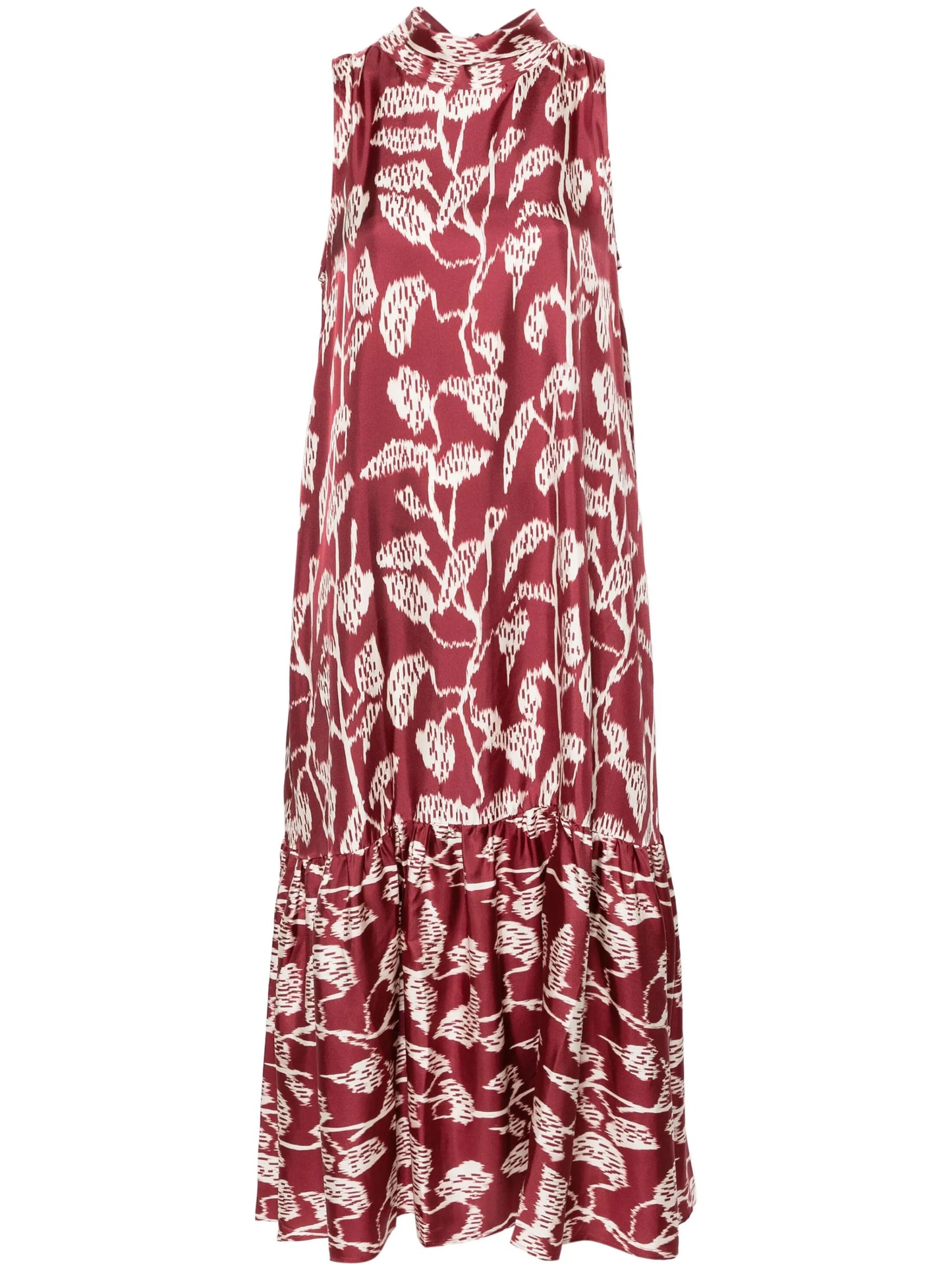 Oslo abstract-print maxi dress