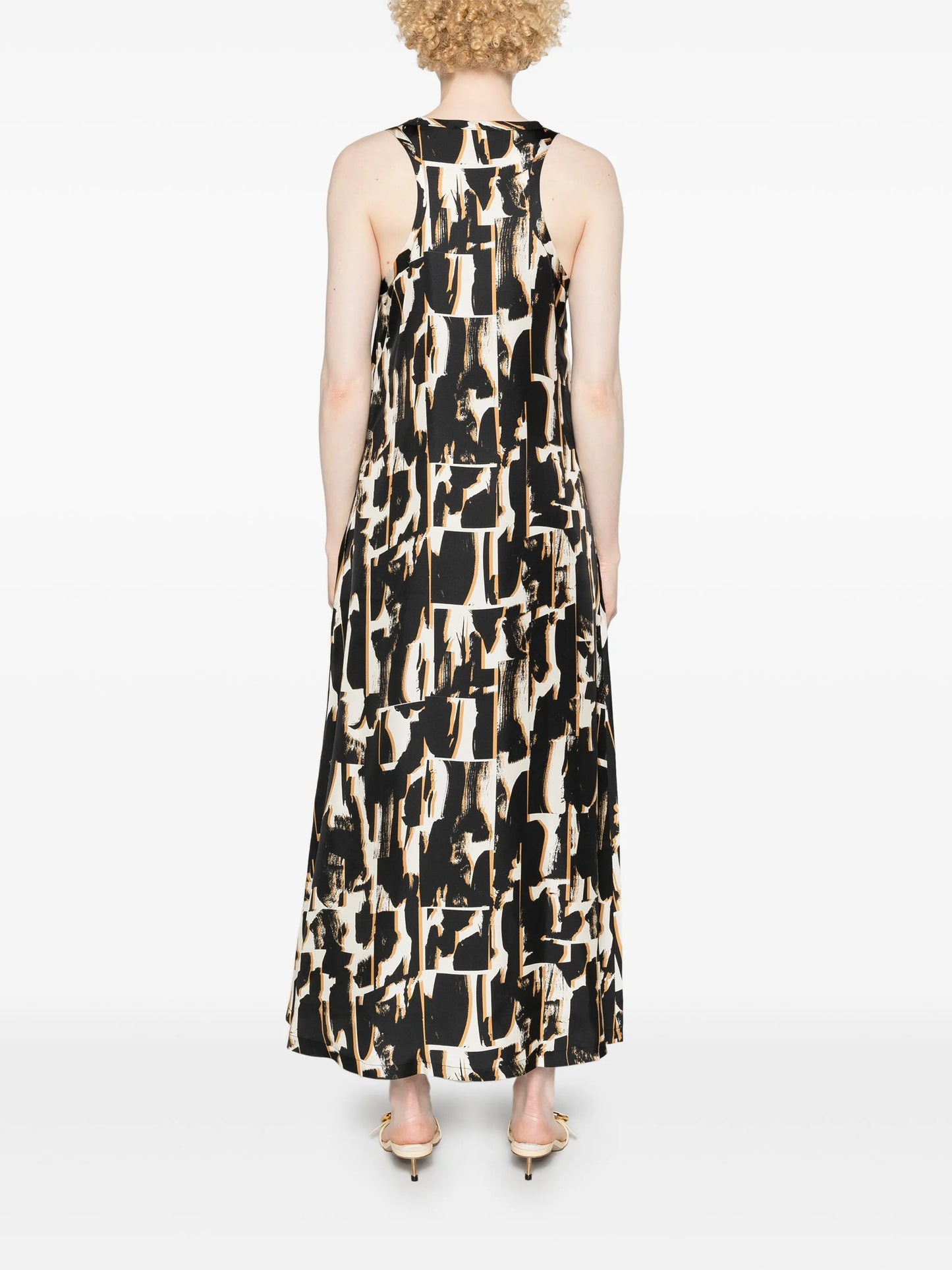 Allie silk midi dress