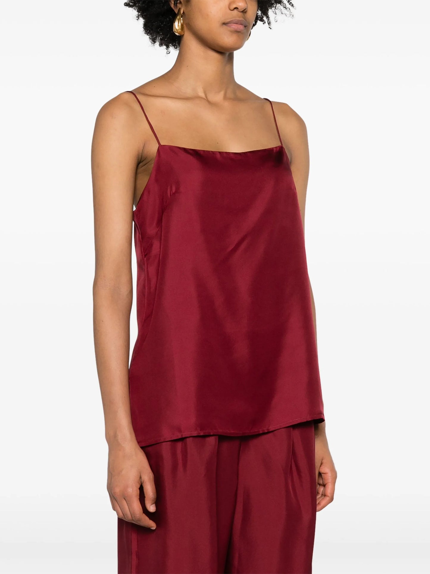 Tulum silk top