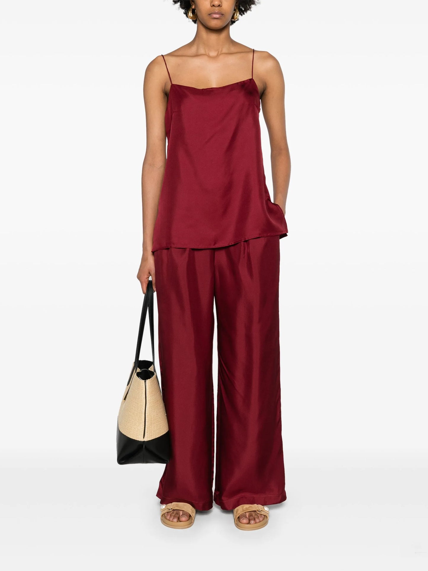Tulum silk top