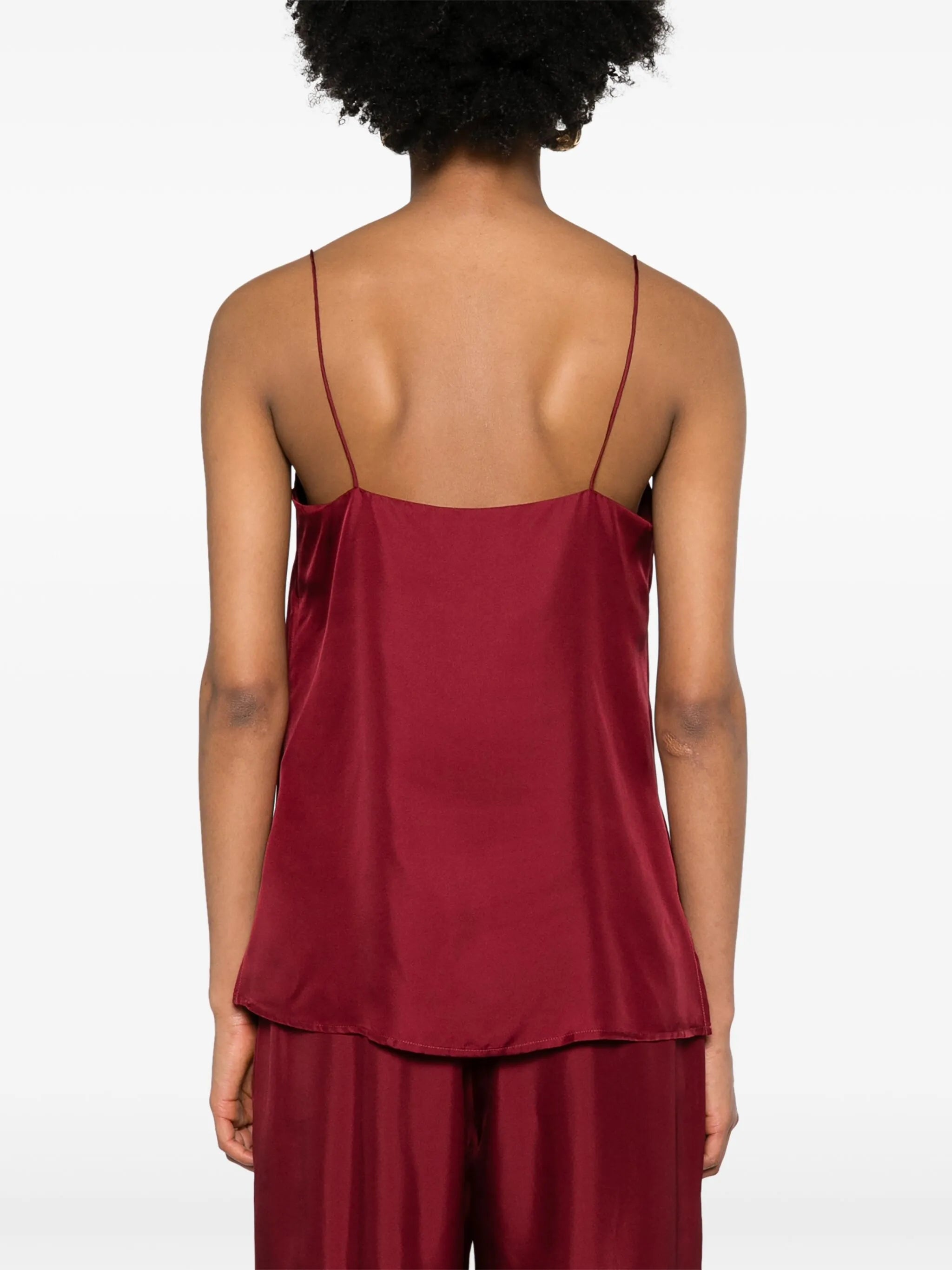 Tulum silk top