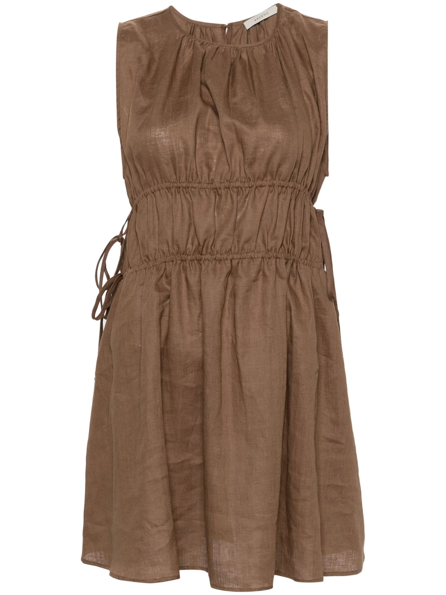 Como linen mini dress