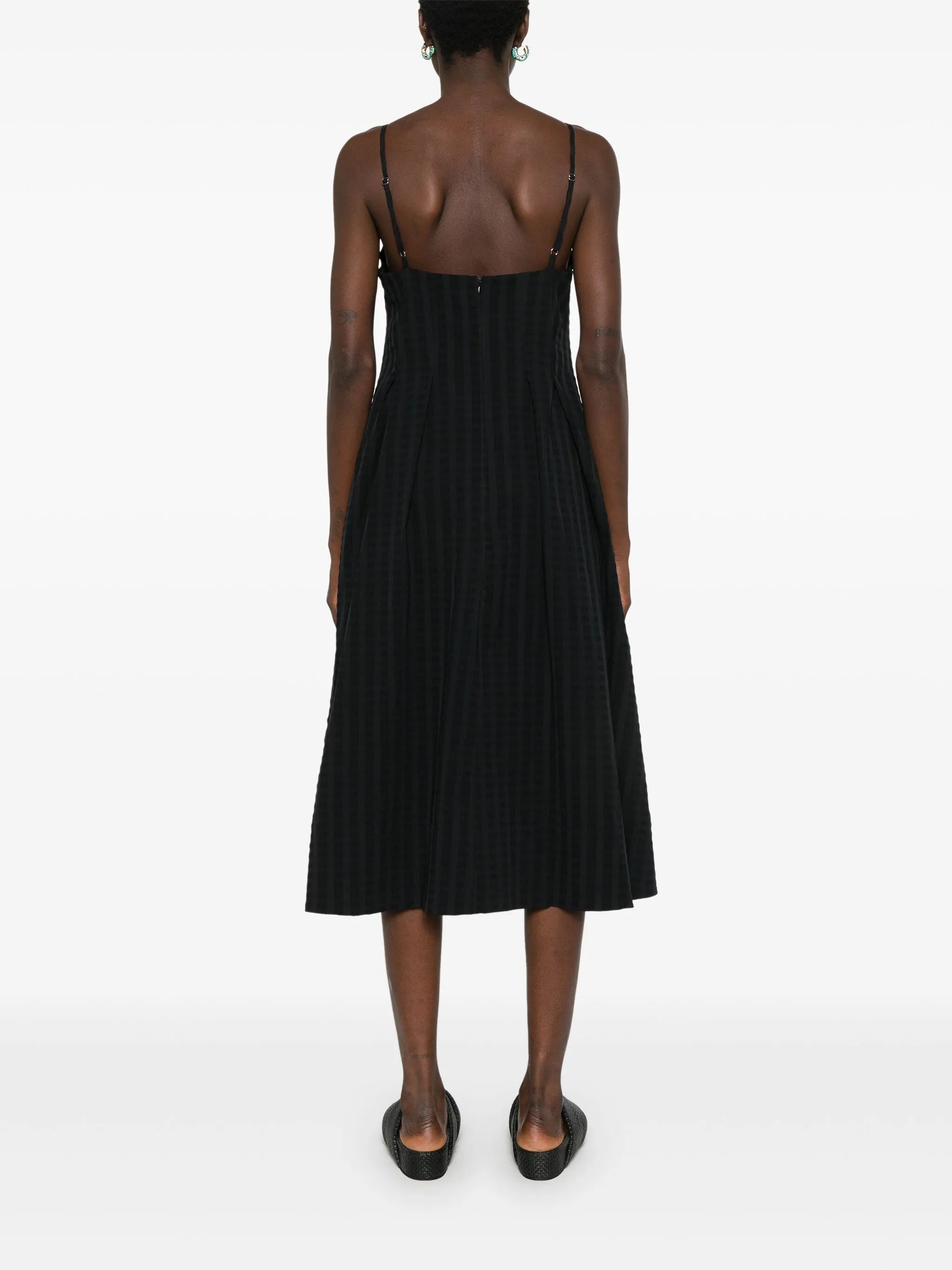 Kate textured midi dress