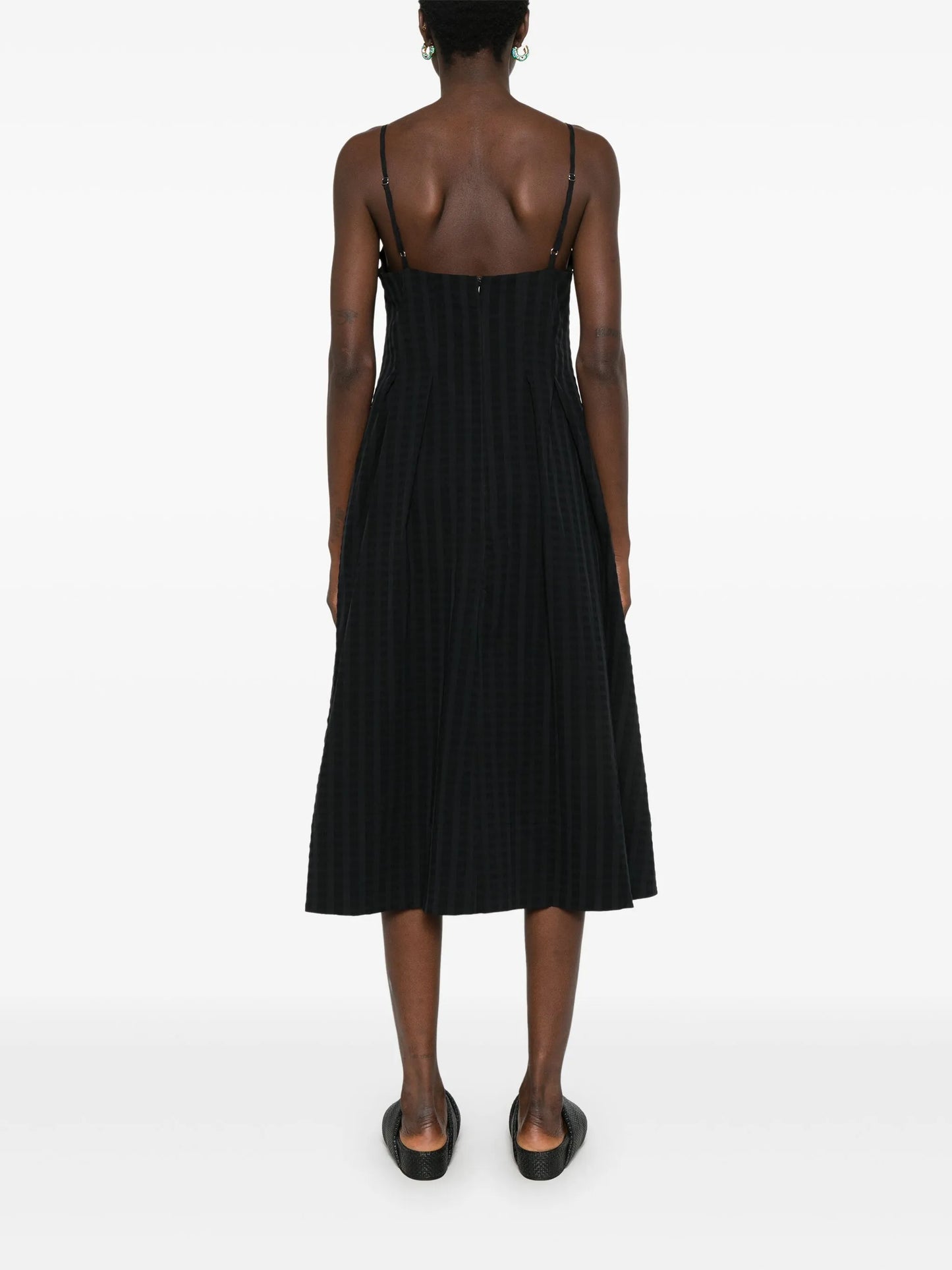 Kate textured midi dress