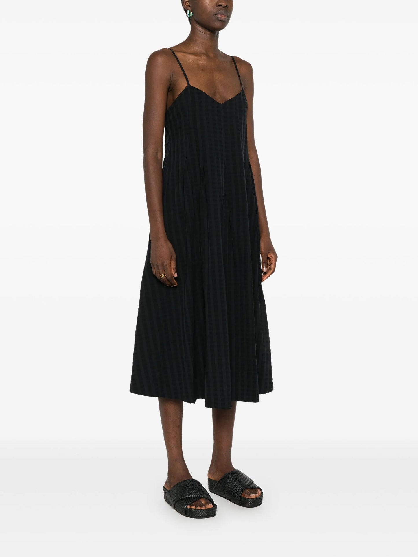 Kate textured midi dress
