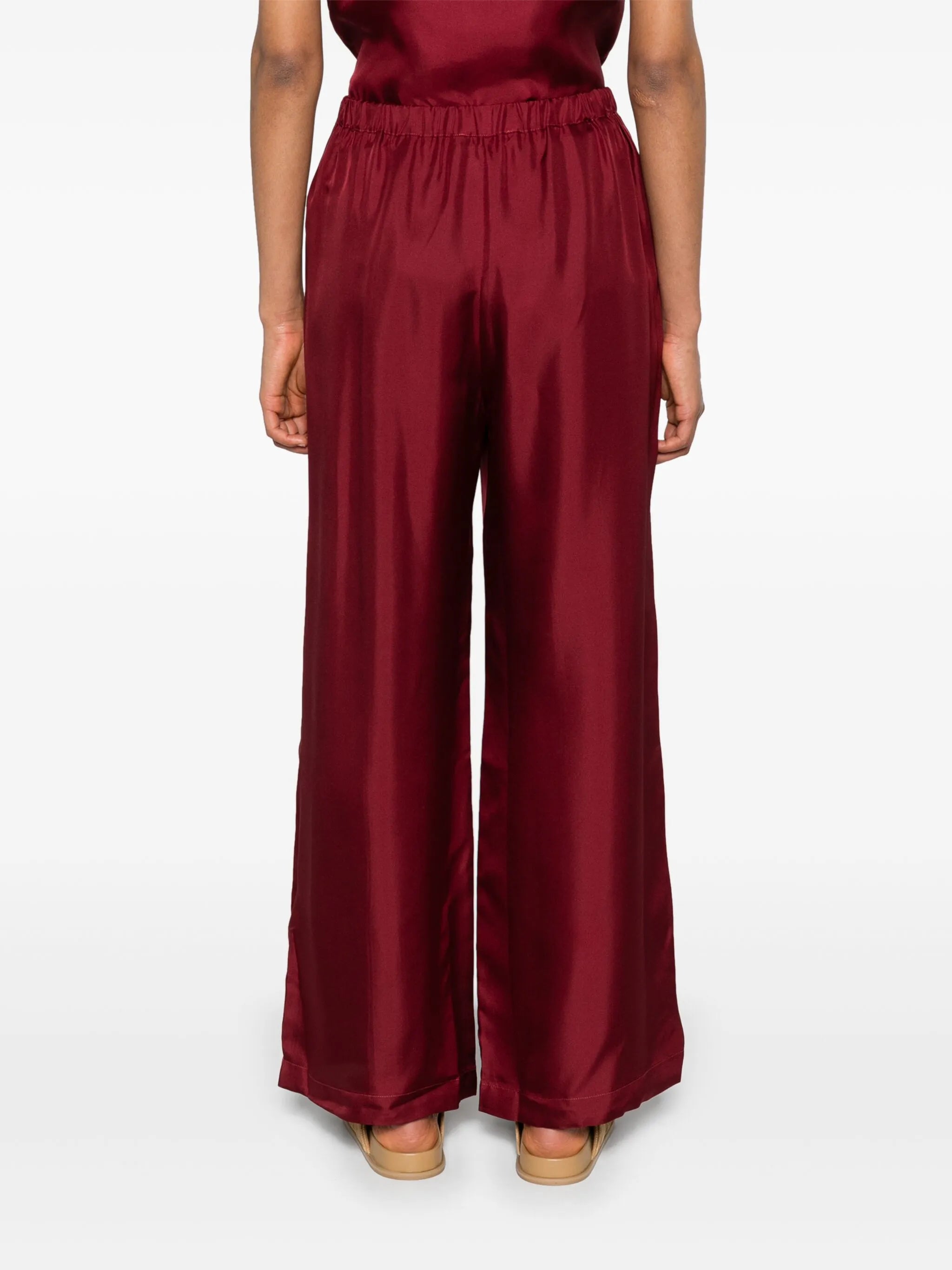 Isola mid-rise straight-leg trousers