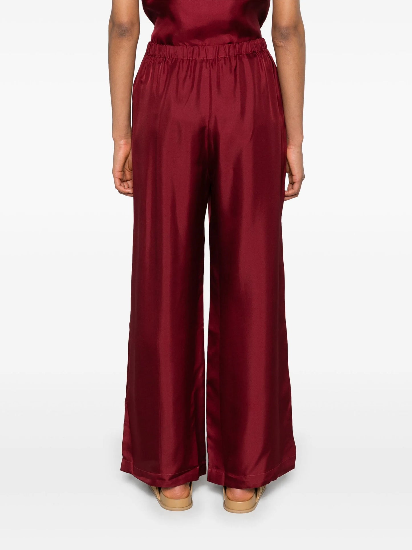 Isola mid-rise straight-leg trousers