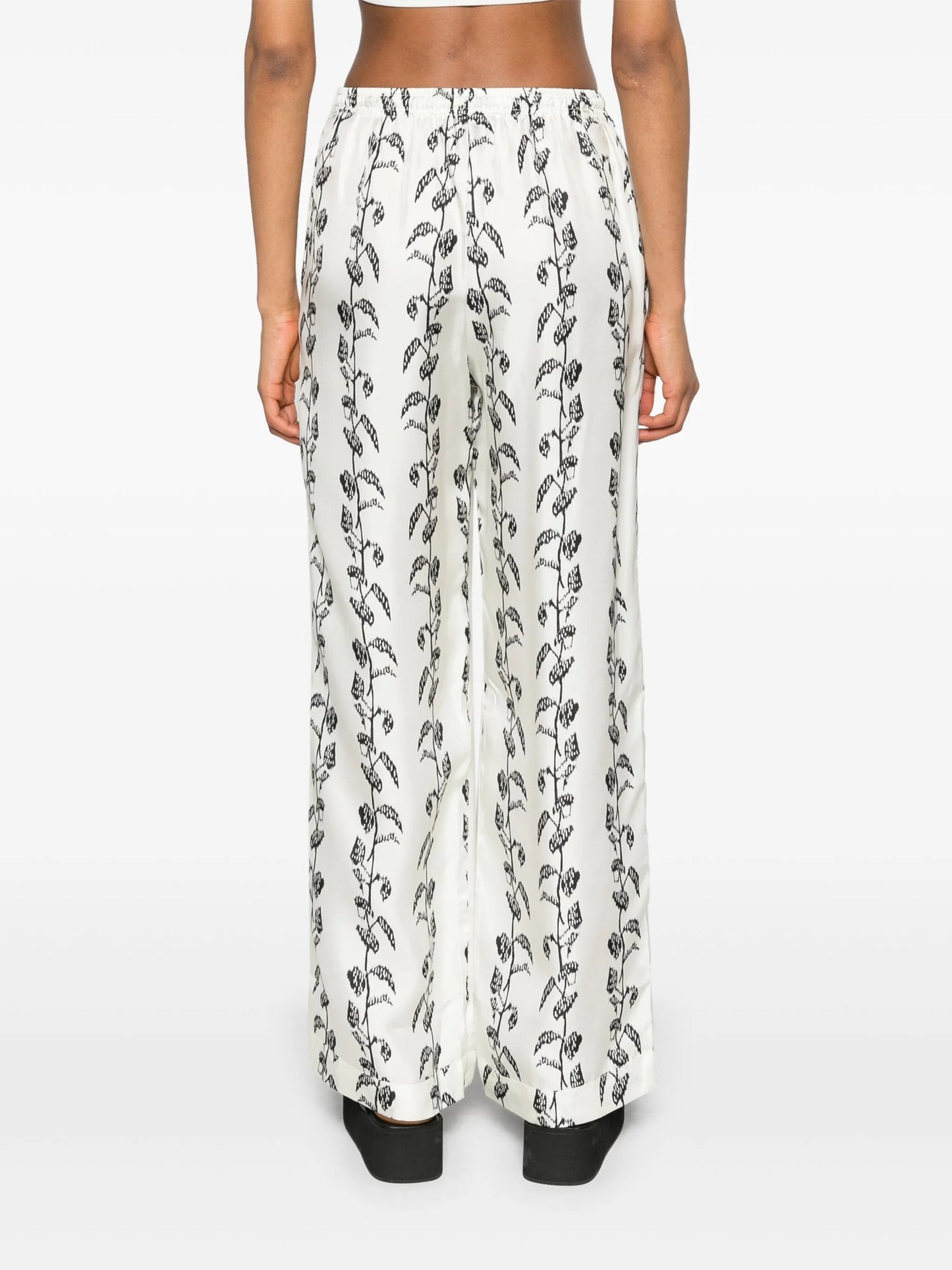 Aurelia mid-rise straight-leg trousers