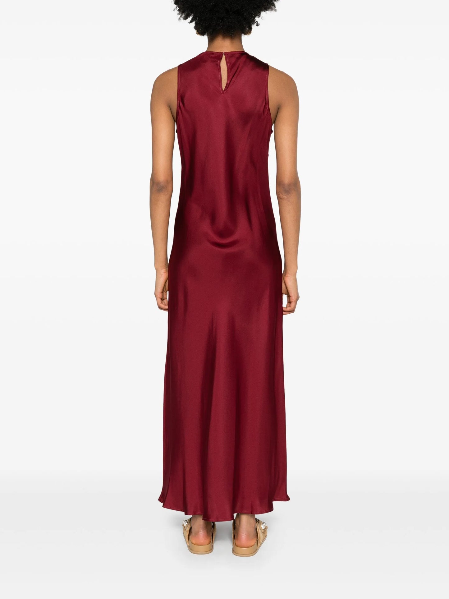 Valencia silk maxi dress