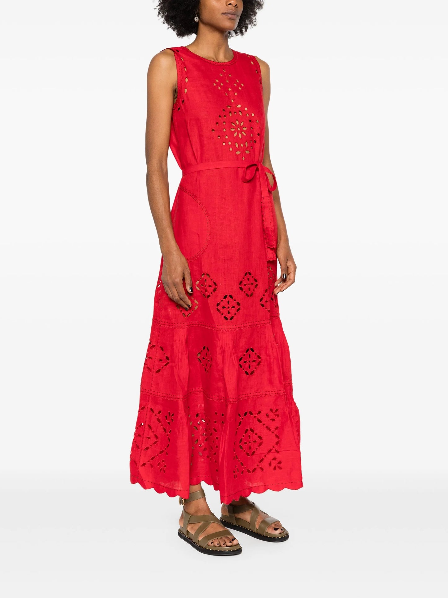 Karry linen maxi dress
