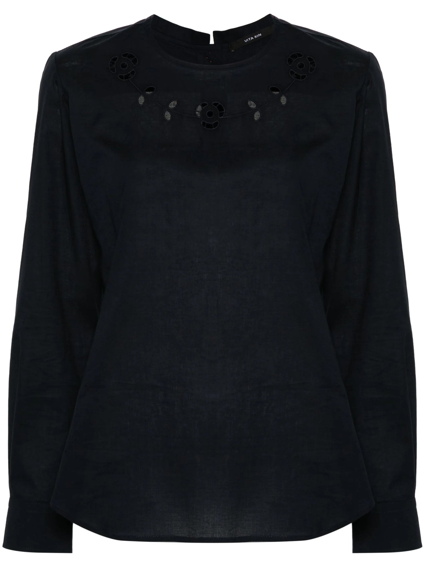 La Vie En Rose poplin blouse