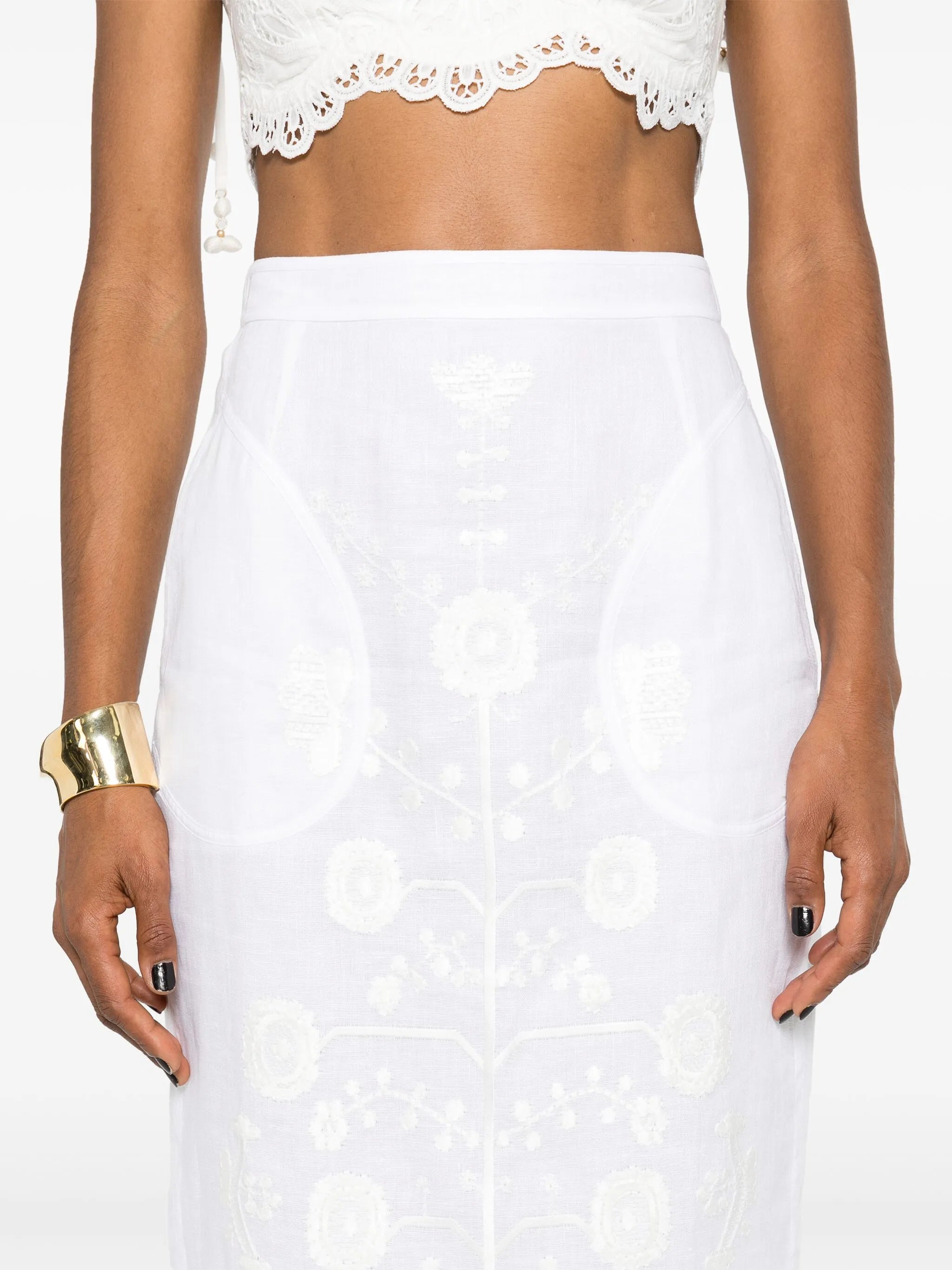 Yana midi skirt