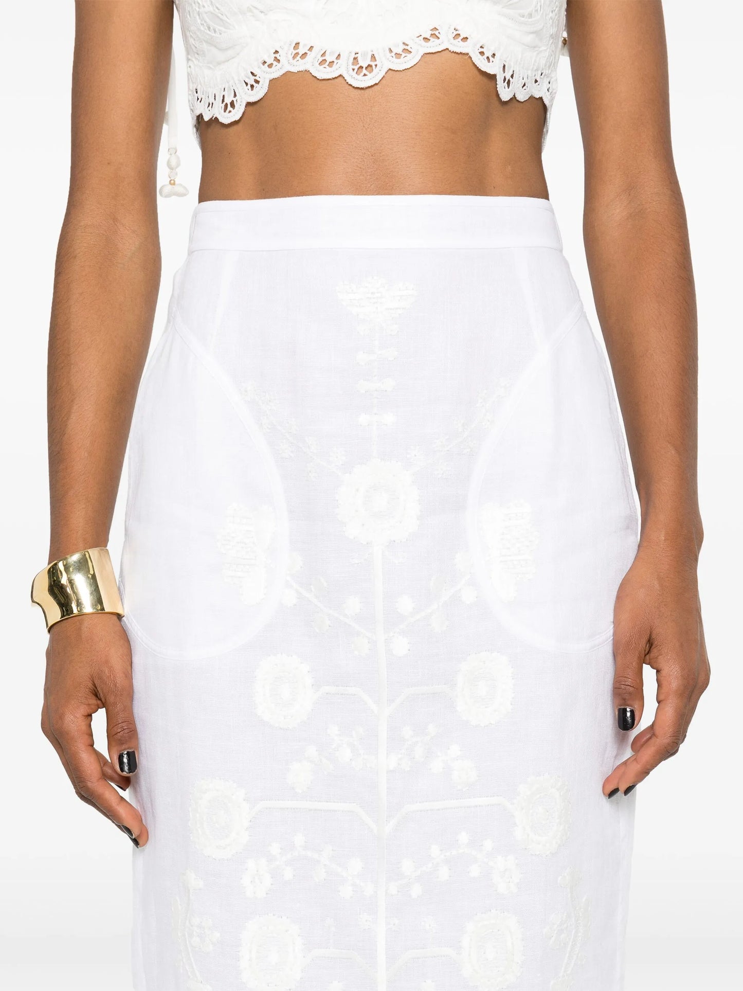 Yana midi skirt