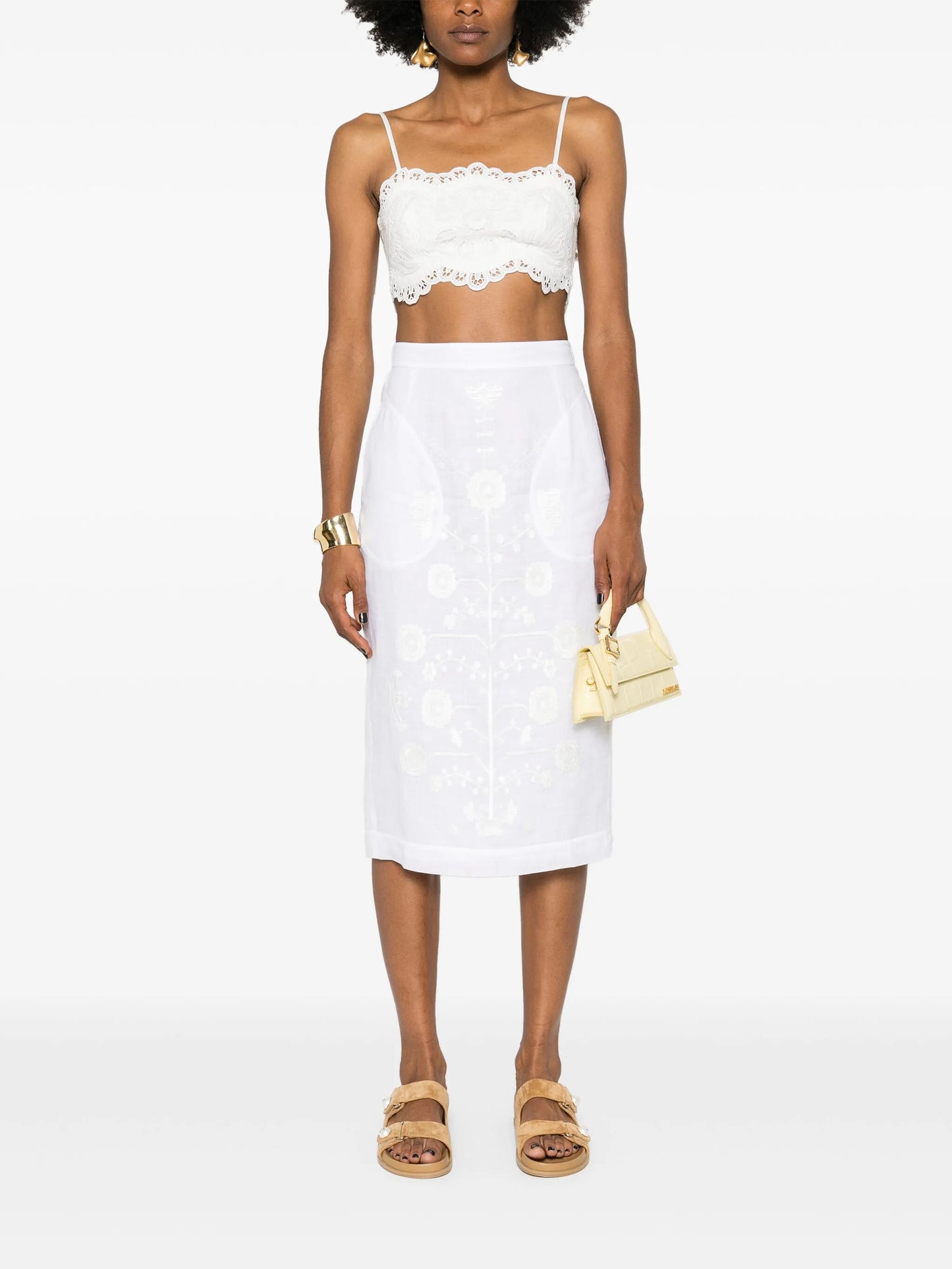Yana midi skirt