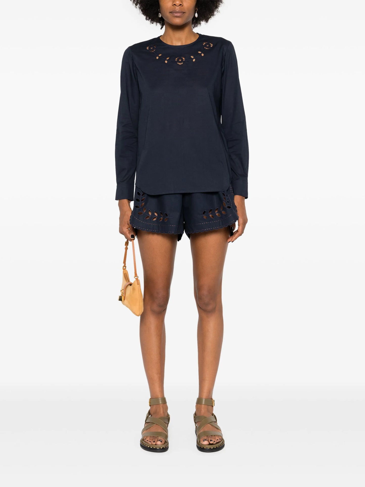 Skye poplin shorts