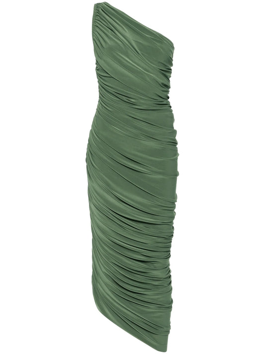 Diana draped midi dress