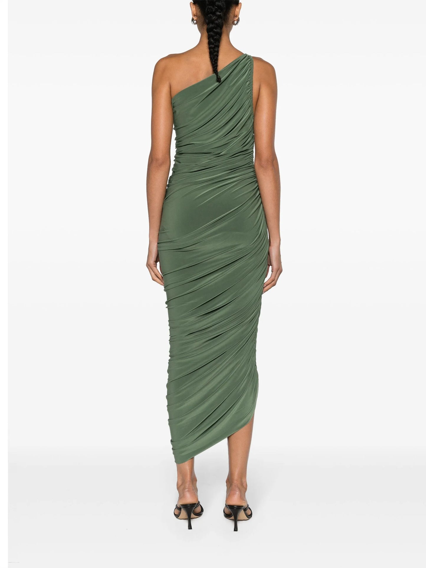 Diana draped midi dress